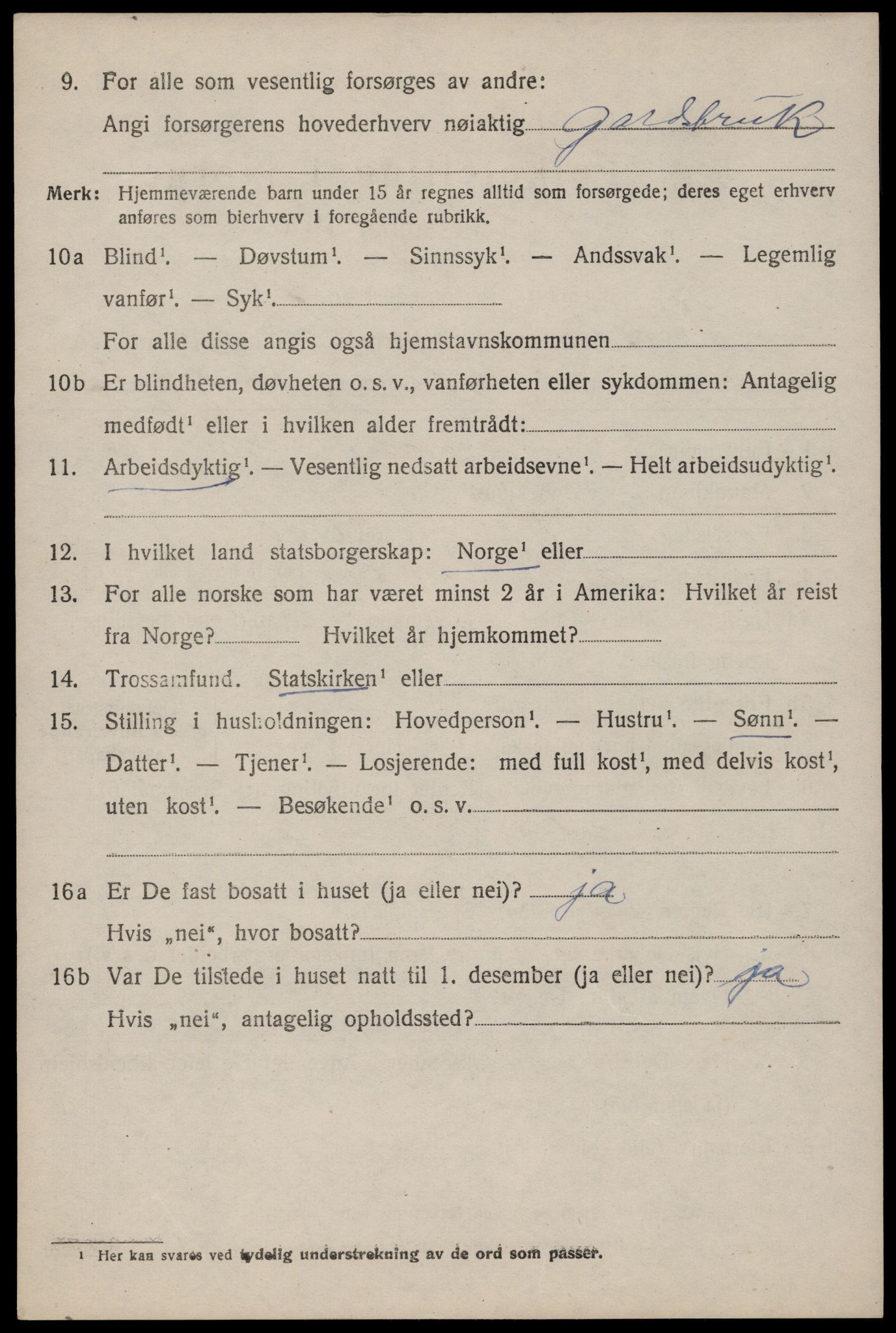 SAST, 1920 census for Mosterøy, 1920, p. 2547