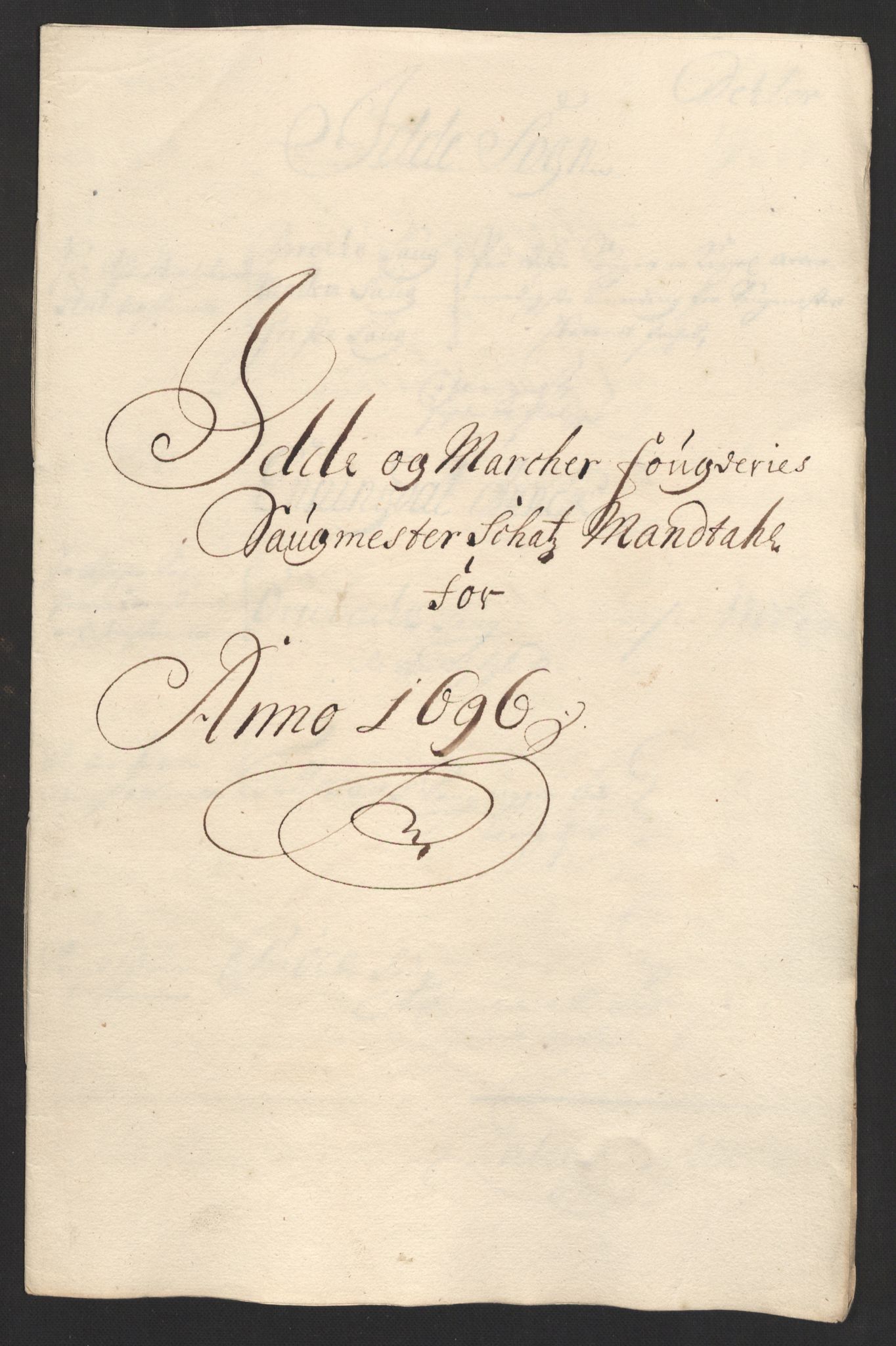 Rentekammeret inntil 1814, Reviderte regnskaper, Fogderegnskap, RA/EA-4092/R01/L0013: Fogderegnskap Idd og Marker, 1696-1698, p. 117