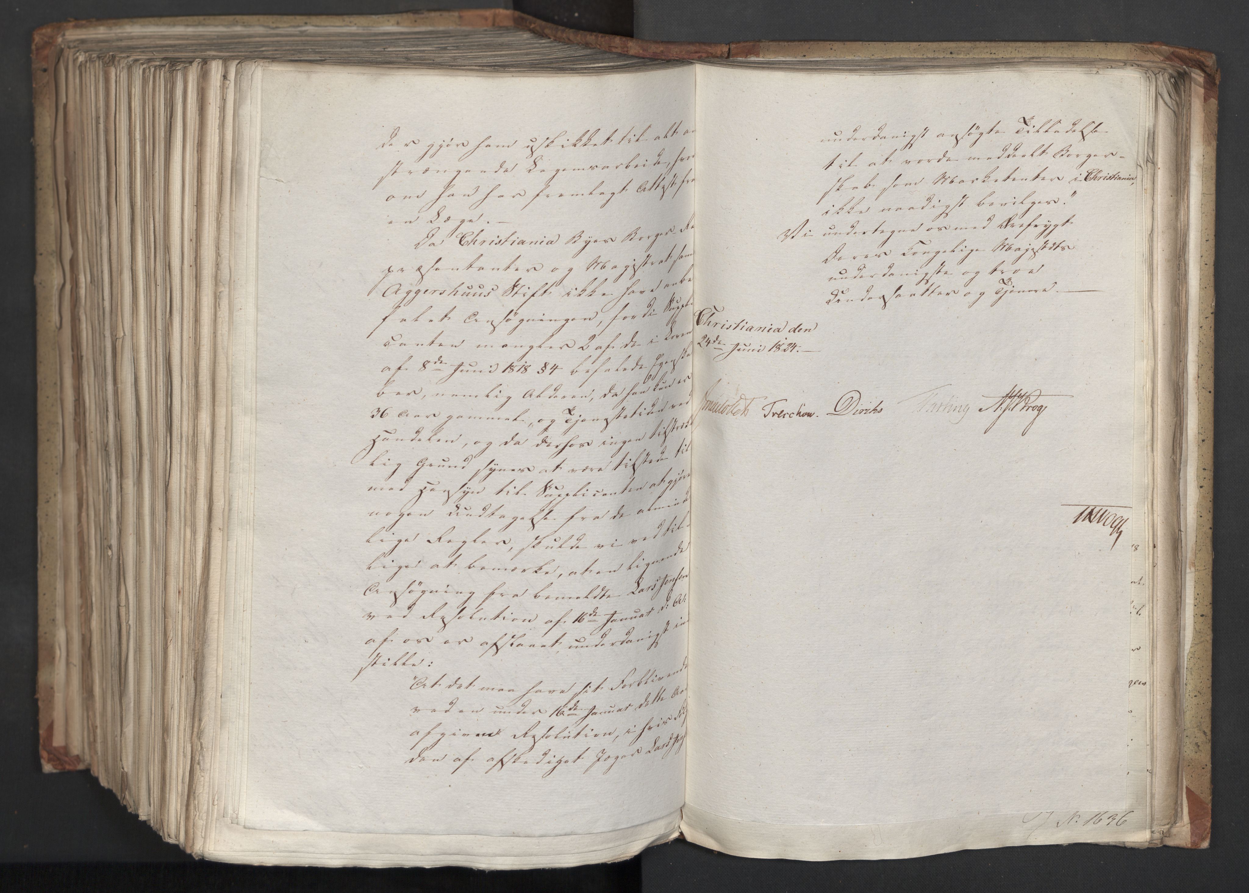 Statsrådsavdelingen i Stockholm, AV/RA-S-1003/D/Da/L0038: Regjeringsinnstillinger nr. 1404-1660, 1824, p. 604