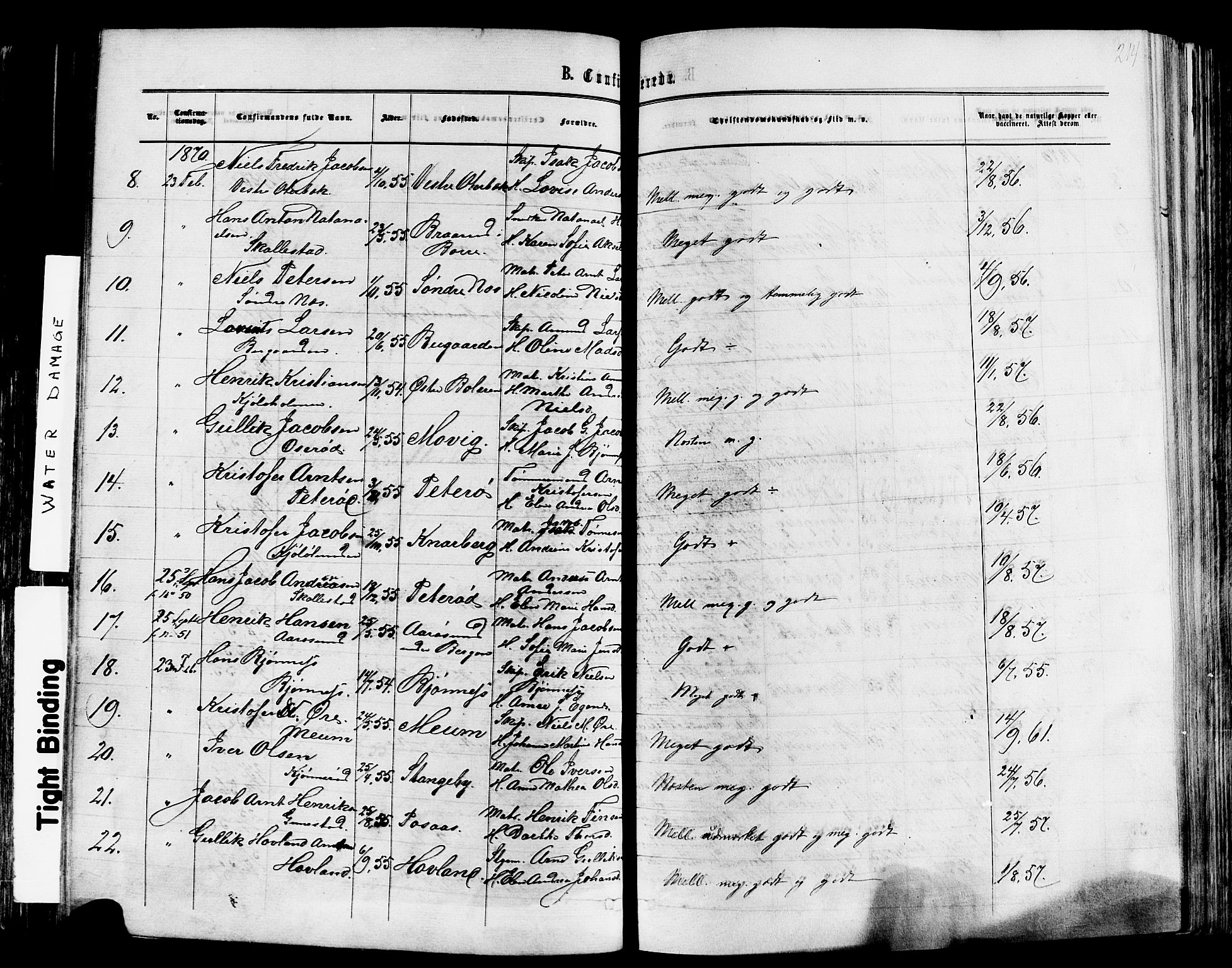 Nøtterøy kirkebøker, AV/SAKO-A-354/F/Fa/L0007: Parish register (official) no. I 7, 1865-1877, p. 214