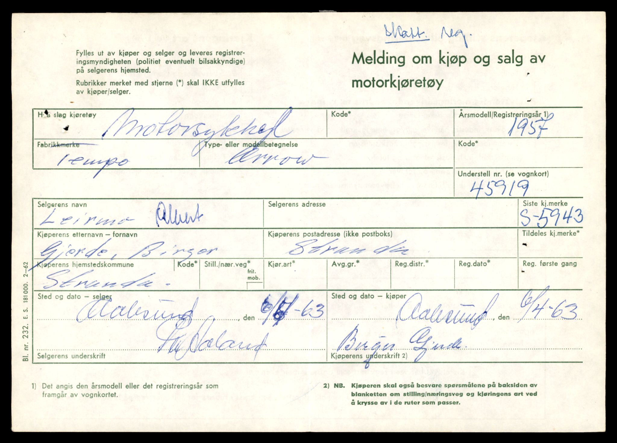 Møre og Romsdal vegkontor - Ålesund trafikkstasjon, SAT/A-4099/F/Fe/L0030: Registreringskort for kjøretøy T 11620 - T 11799, 1927-1998, p. 2547