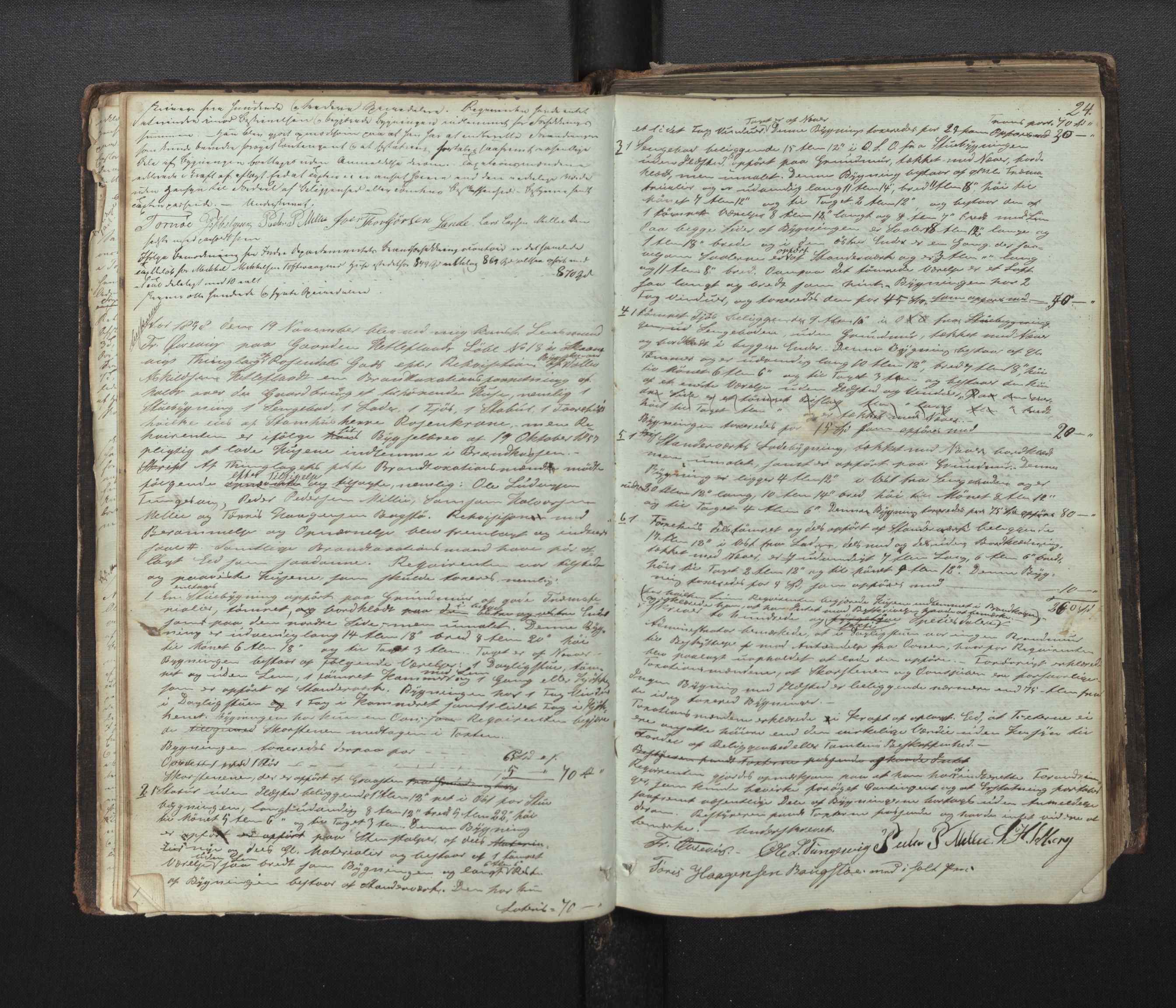 Lensmannen i Skånevik, AV/SAB-A-34901/0012/L0001: Branntakstprotokoll, 1846-1892, p. 23b-24a