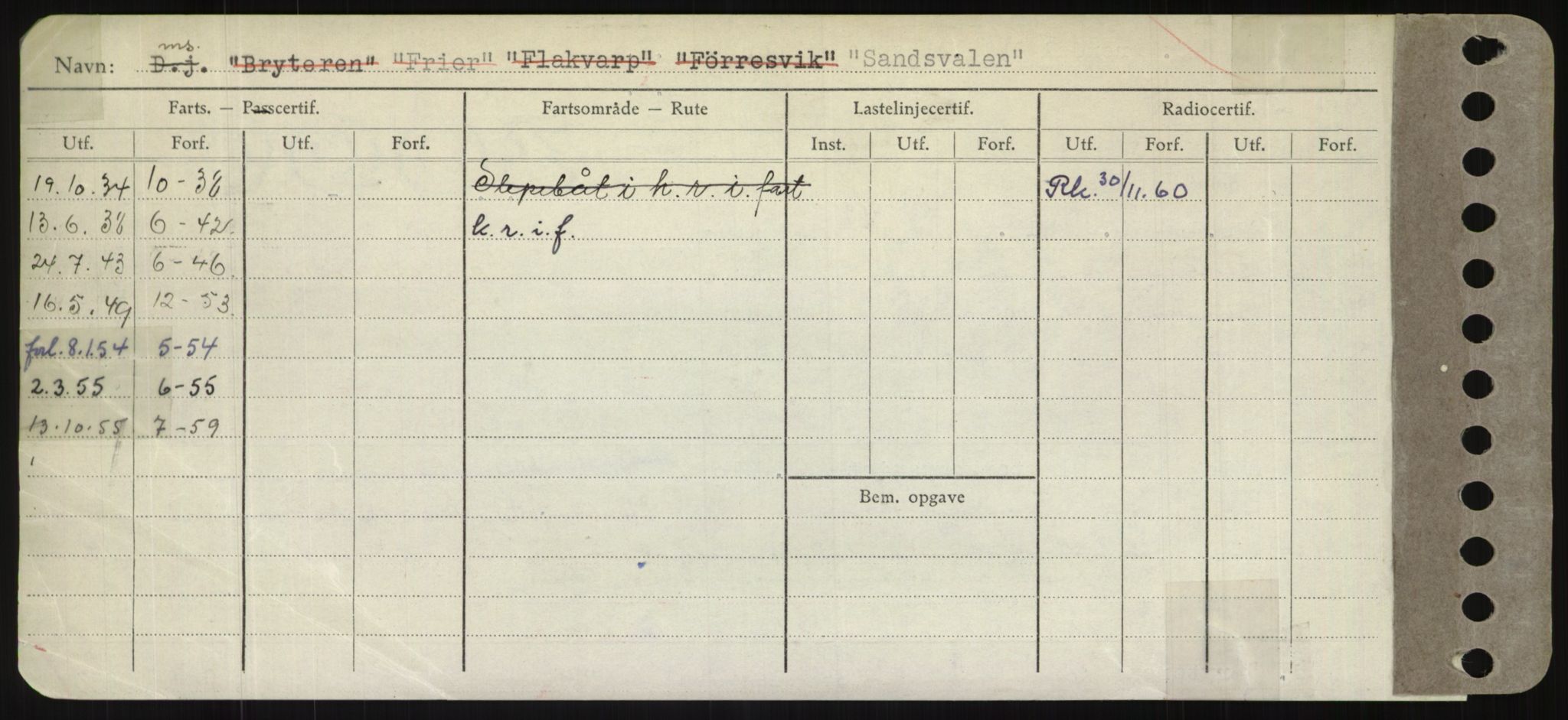 Sjøfartsdirektoratet med forløpere, Skipsmålingen, AV/RA-S-1627/H/Hd/L0032: Fartøy, San-Seve, p. 100