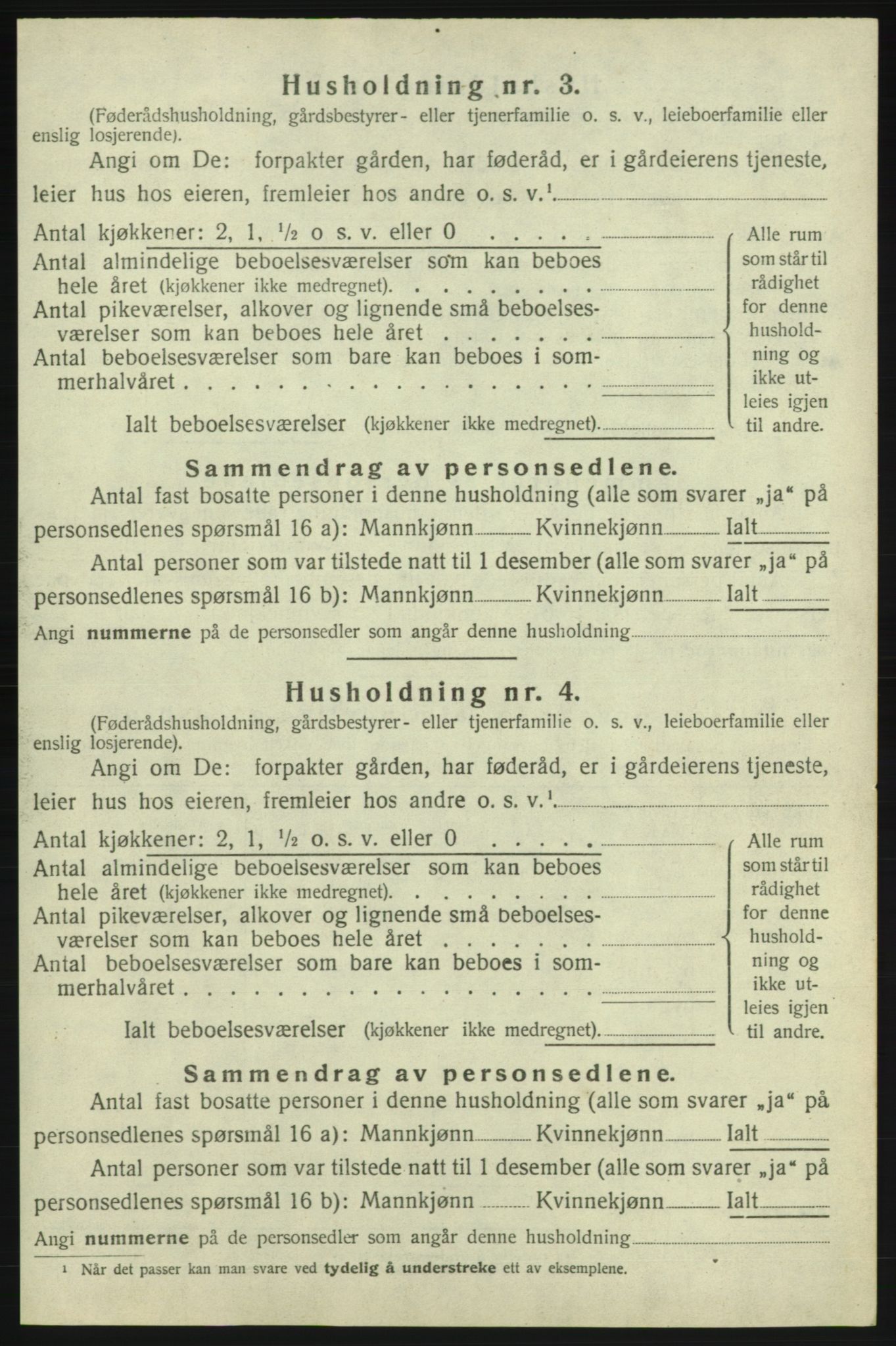 SAB, 1920 census for Skånevik, 1920, p. 1589