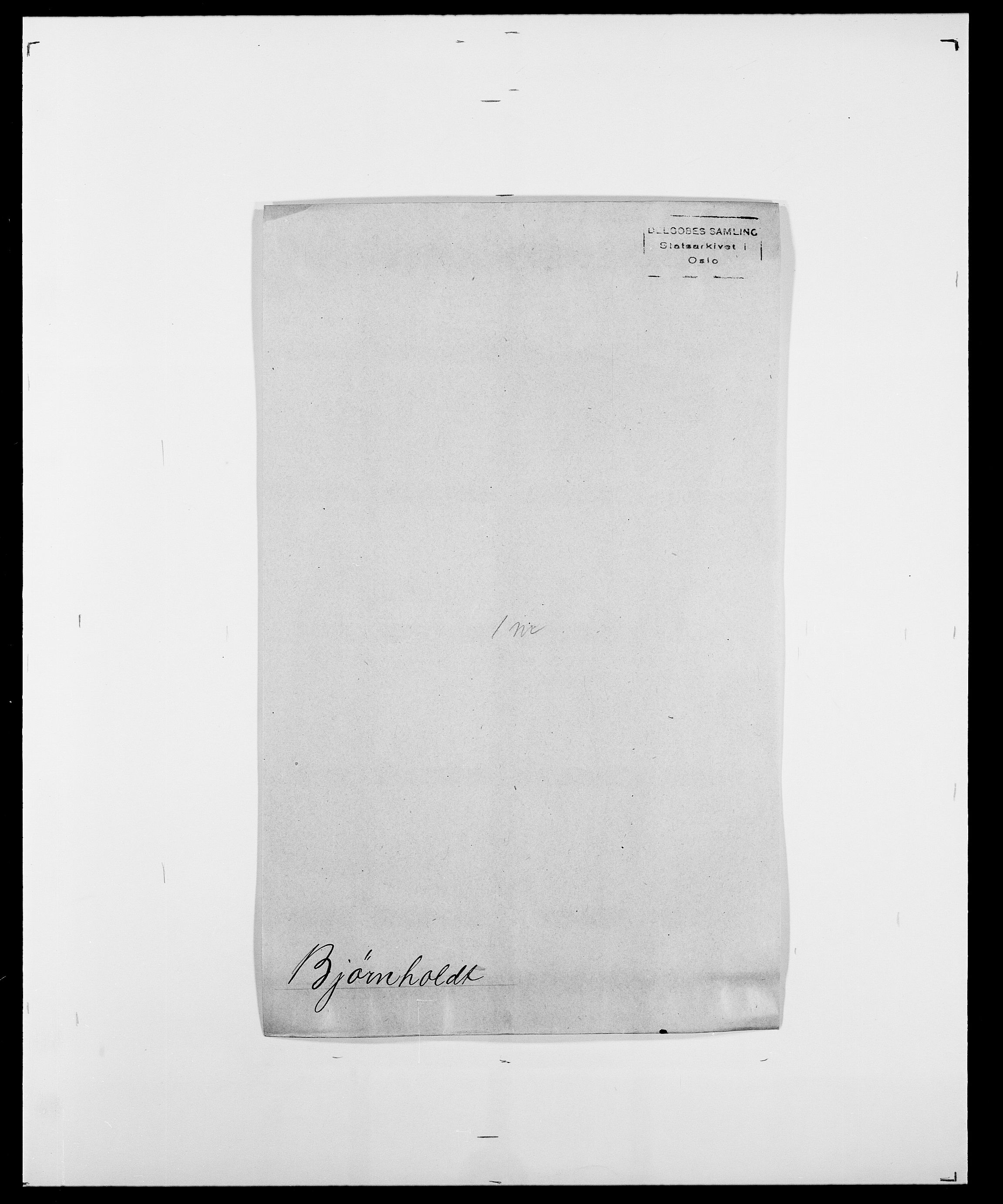 Delgobe, Charles Antoine - samling, SAO/PAO-0038/D/Da/L0004: Bergendahl - Blære, p. 465