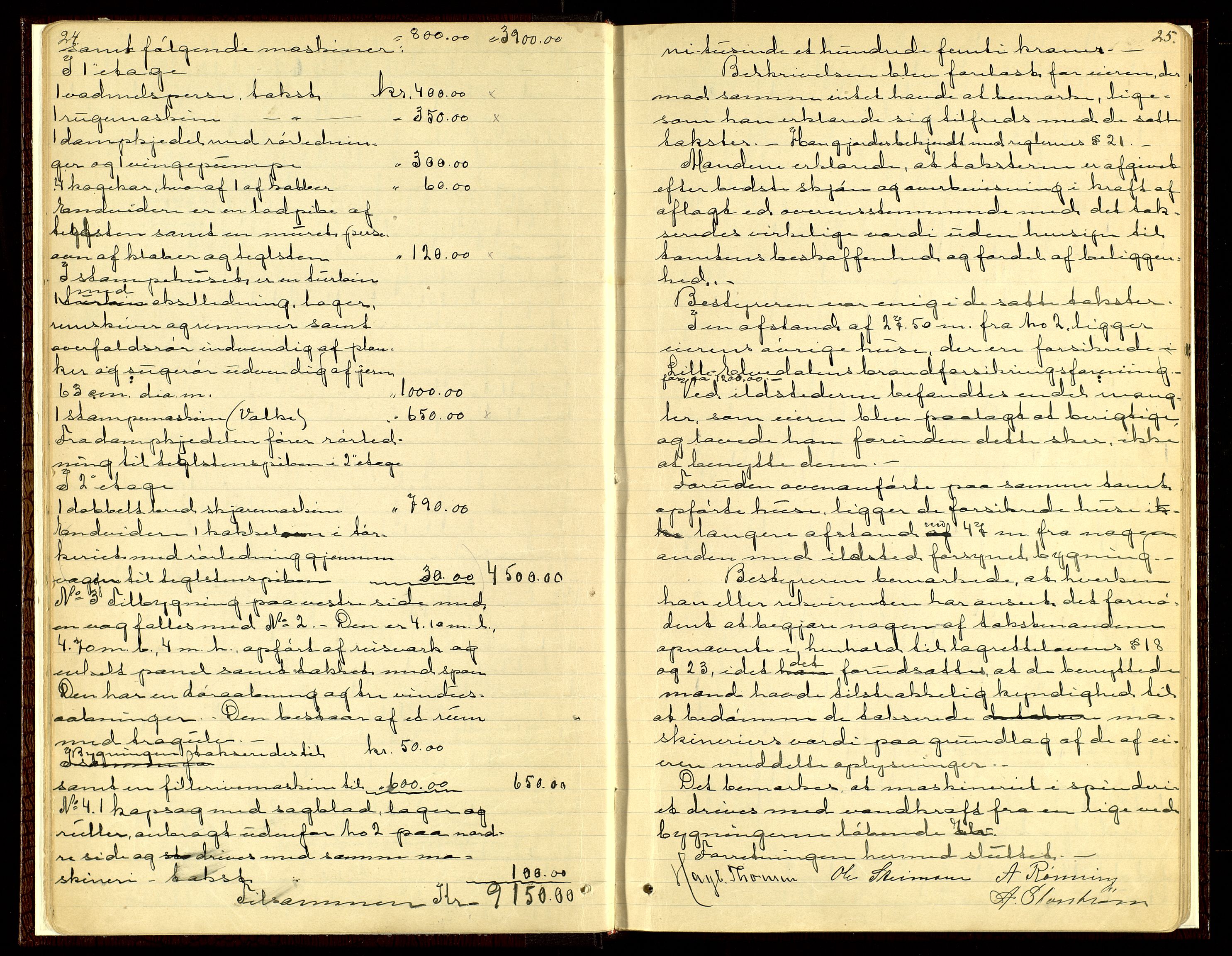 Norges Brannkasse, Alvdal og Folldal, AV/SAH-NBRANA-026/F/L0002: Branntakstprotokoll, 1899-1940, p. 24-25