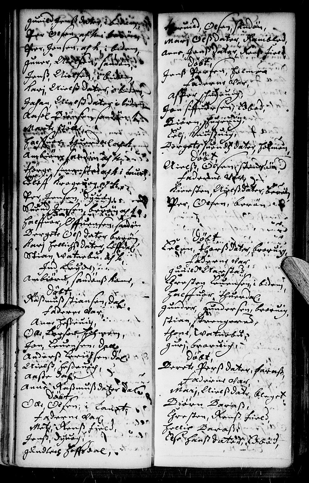 Dypvåg sokneprestkontor, AV/SAK-1111-0007/F/Fb/Fba/L0002: Parish register (copy) no. B 2, 1707-1721, p. 24