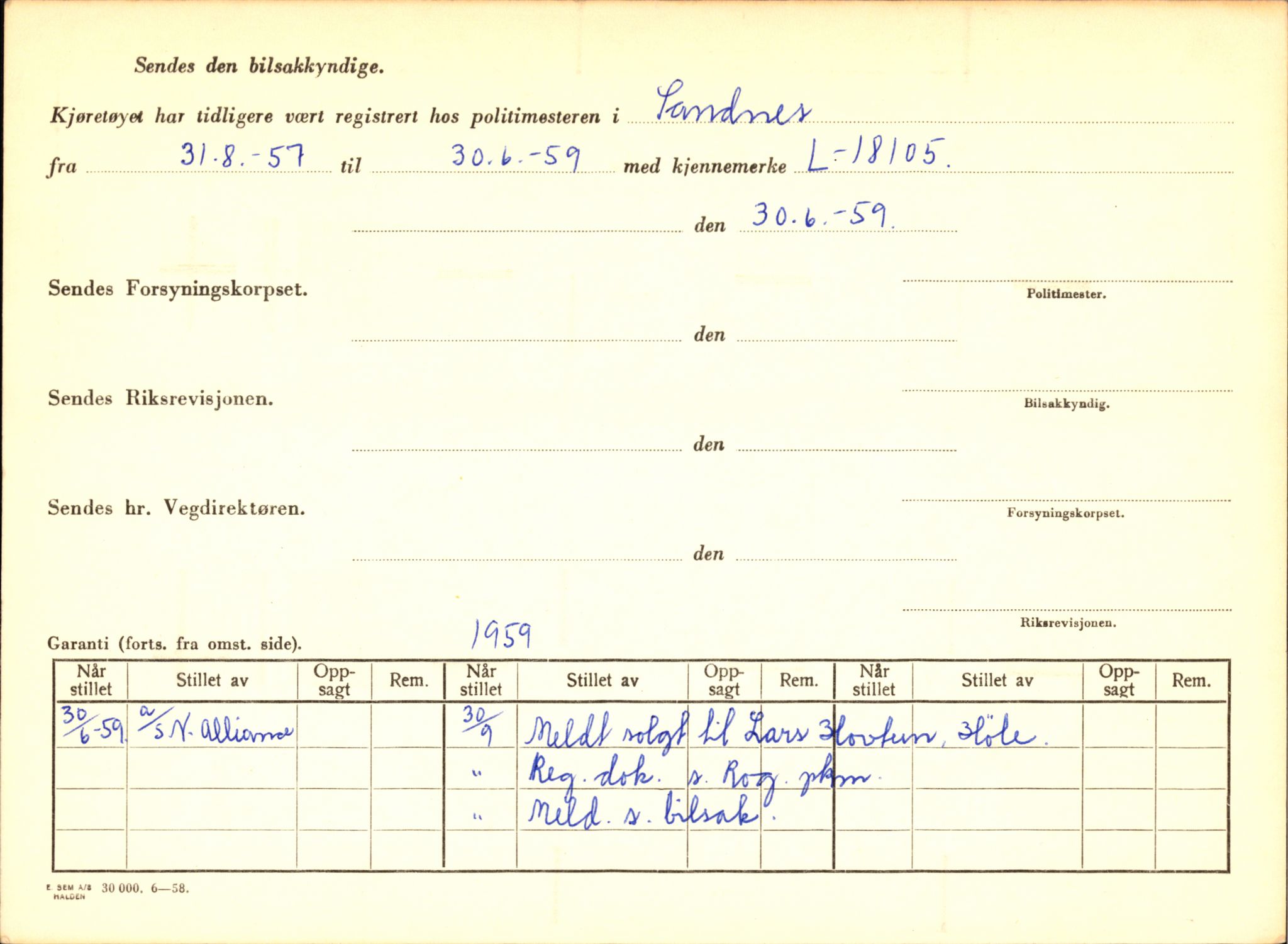 Stavanger trafikkstasjon, AV/SAST-A-101942/0/F/L0032: L-17600 - L-18149, 1930-1971, p. 1977