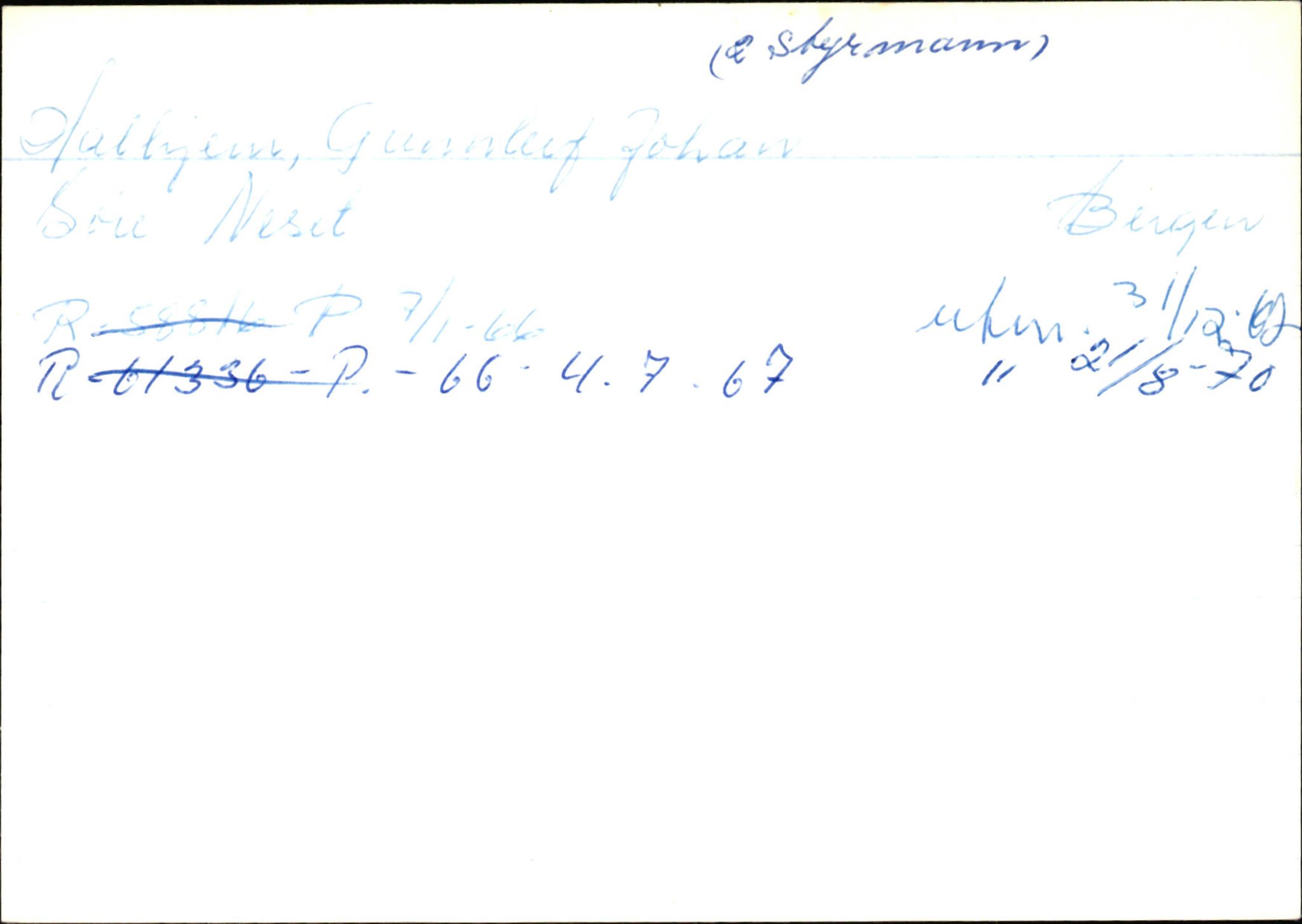 Statens vegvesen, Hordaland vegkontor, SAB/A-5201/2/Ha/L0018: R-eierkort H, 1920-1971, p. 74