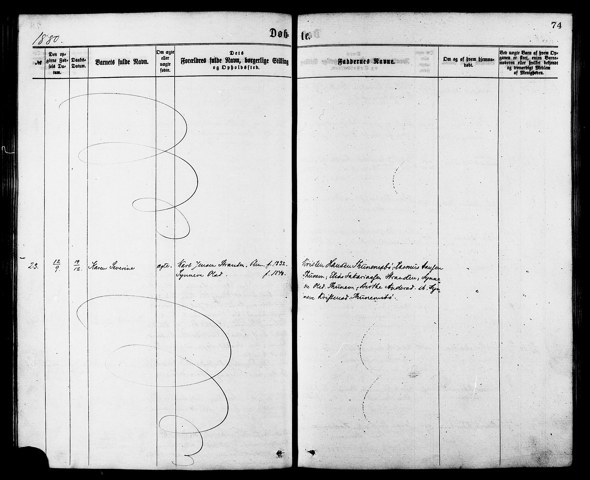 Ministerialprotokoller, klokkerbøker og fødselsregistre - Møre og Romsdal, AV/SAT-A-1454/501/L0007: Parish register (official) no. 501A07, 1868-1884, p. 74