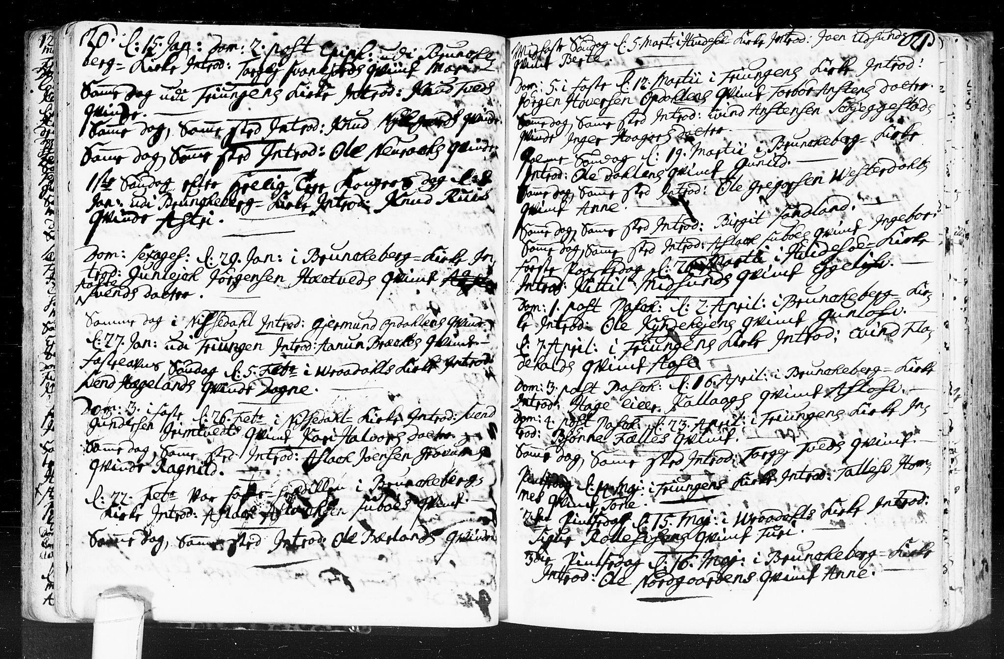 Kviteseid kirkebøker, SAKO/A-276/F/Fa/L0001: Parish register (official) no. I 1, 1754-1773, p. 20-21
