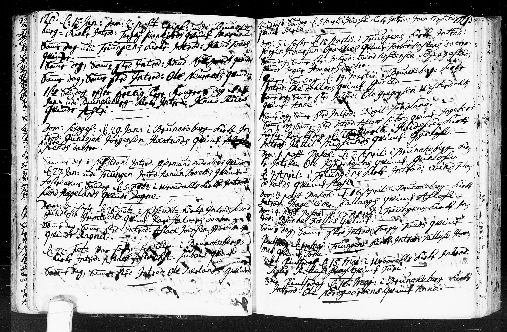 Kviteseid kirkebøker, AV/SAKO-A-276/F/Fa/L0001: Parish register (official) no. I 1, 1754-1773, p. 20-21