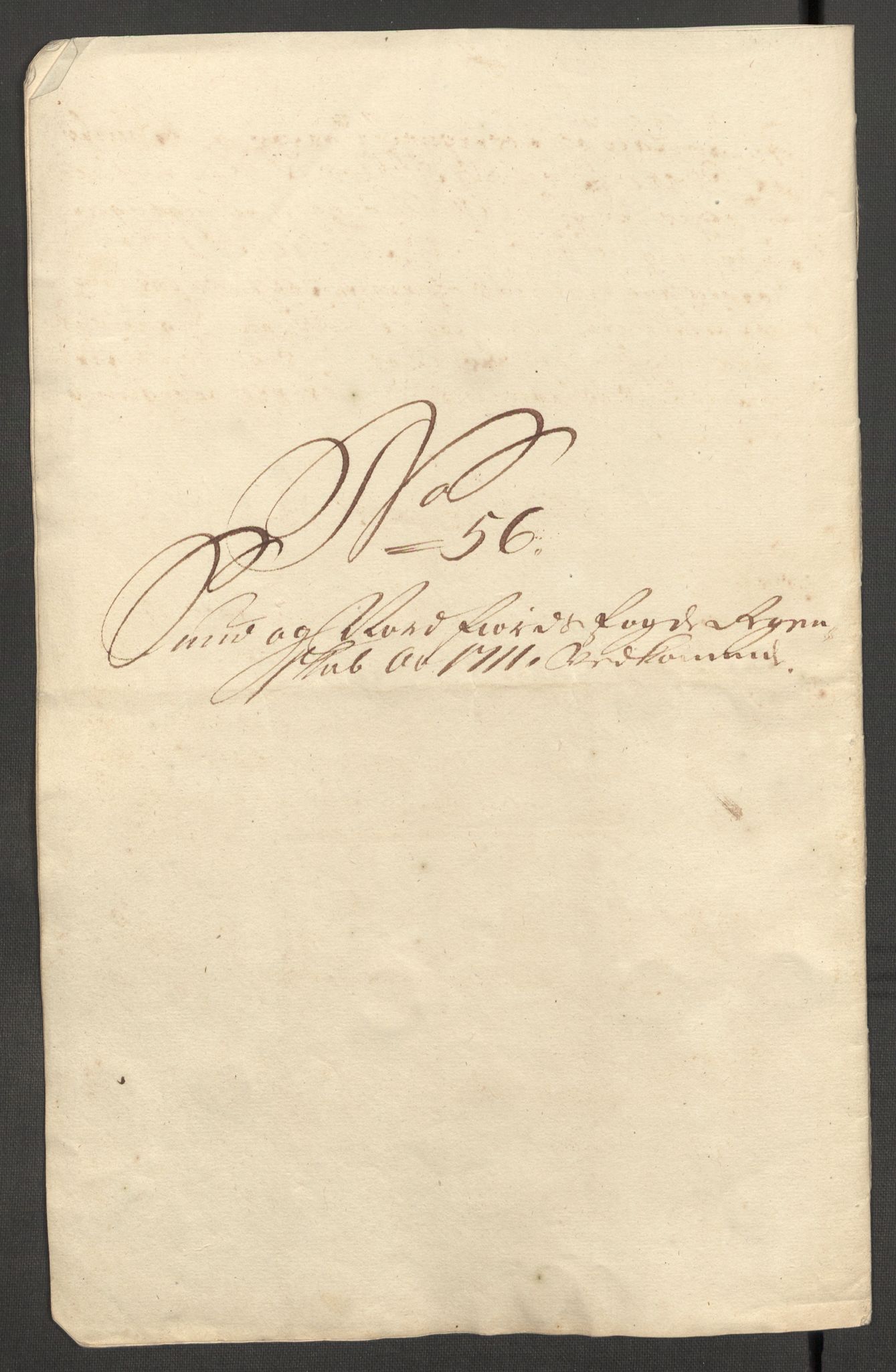 Rentekammeret inntil 1814, Reviderte regnskaper, Fogderegnskap, AV/RA-EA-4092/R53/L3434: Fogderegnskap Sunn- og Nordfjord, 1711, p. 171