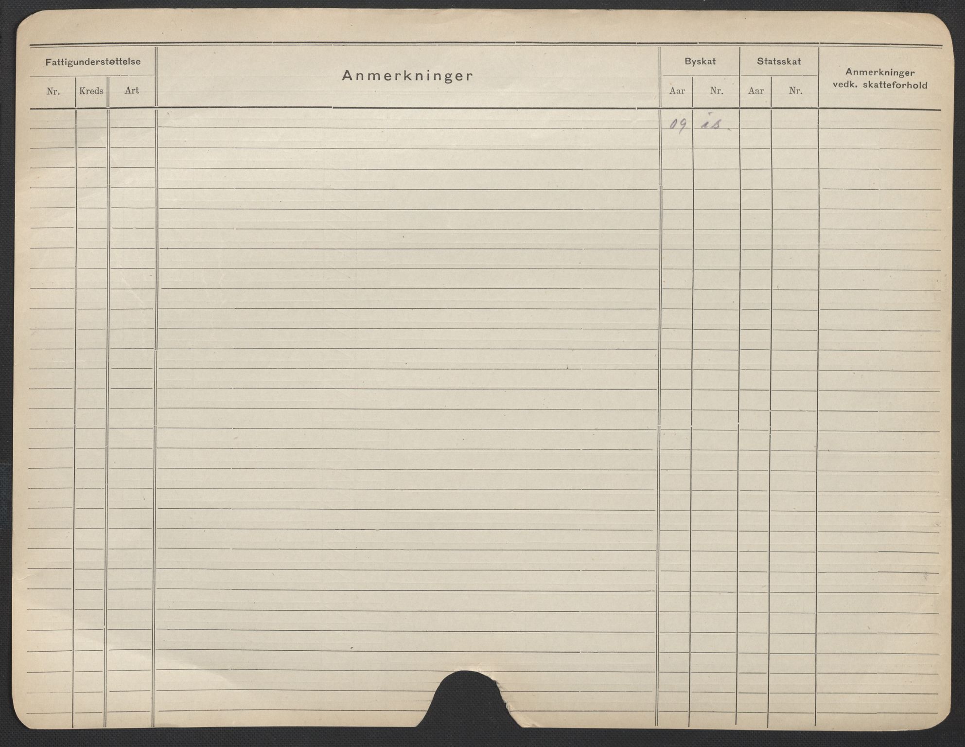 Oslo folkeregister, Registerkort, SAO/A-11715/F/Fa/Fac/L0021: Kvinner, 1906-1914, p. 551b