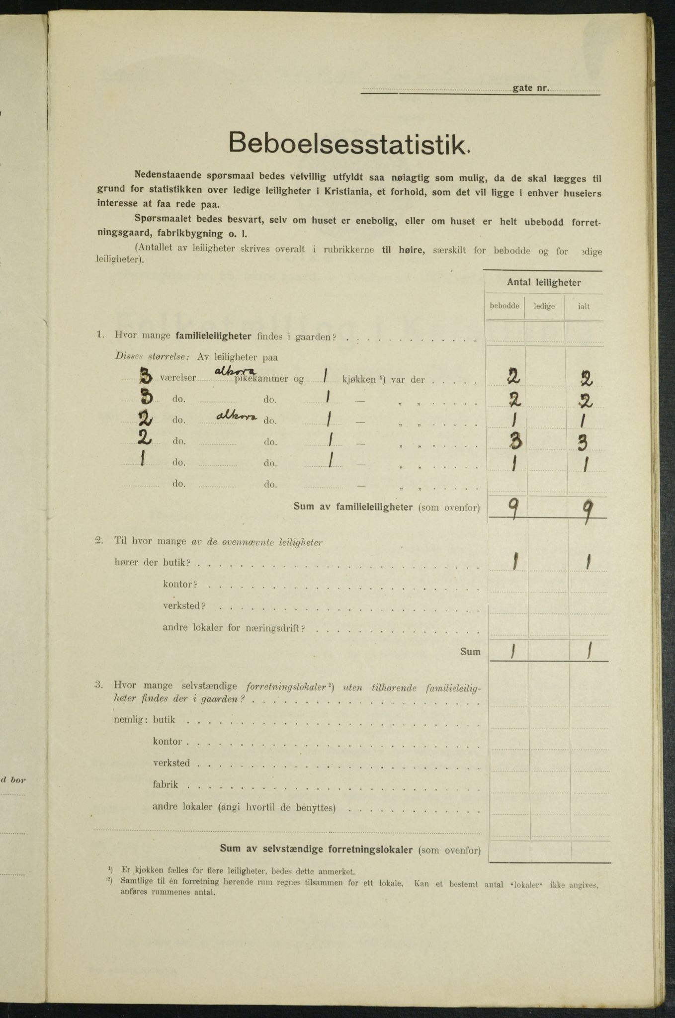 OBA, Municipal Census 1914 for Kristiania, 1914, p. 23829