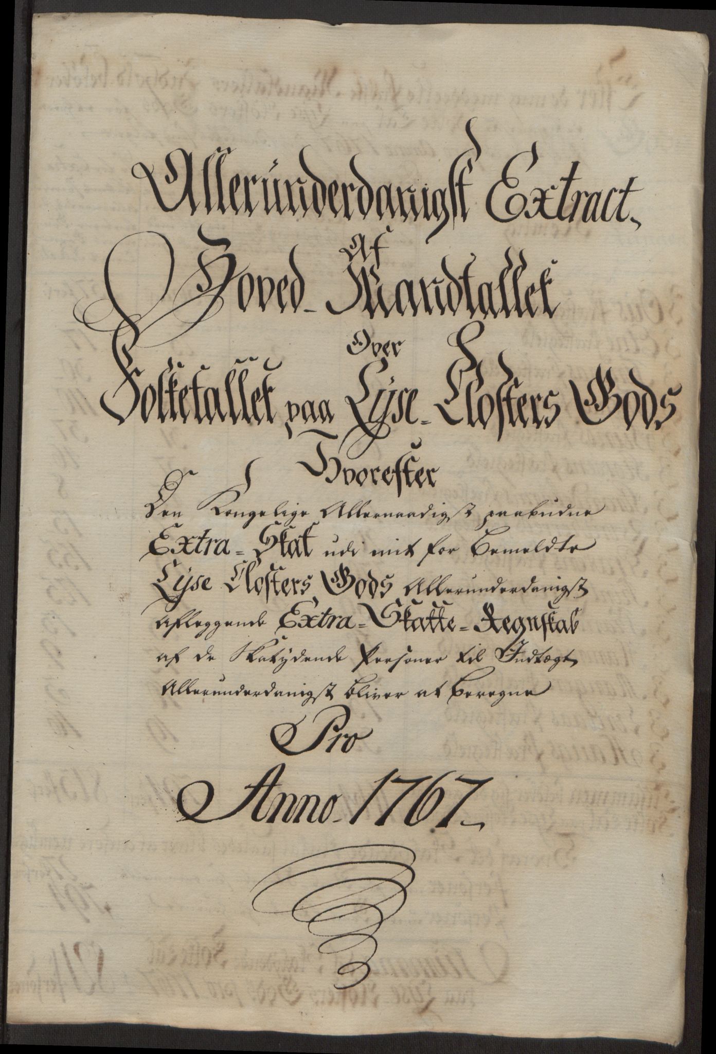 Rentekammeret inntil 1814, Reviderte regnskaper, Fogderegnskap, RA/EA-4092/R50/L3180: Ekstraskatten Lyse kloster, 1762-1783, p. 175