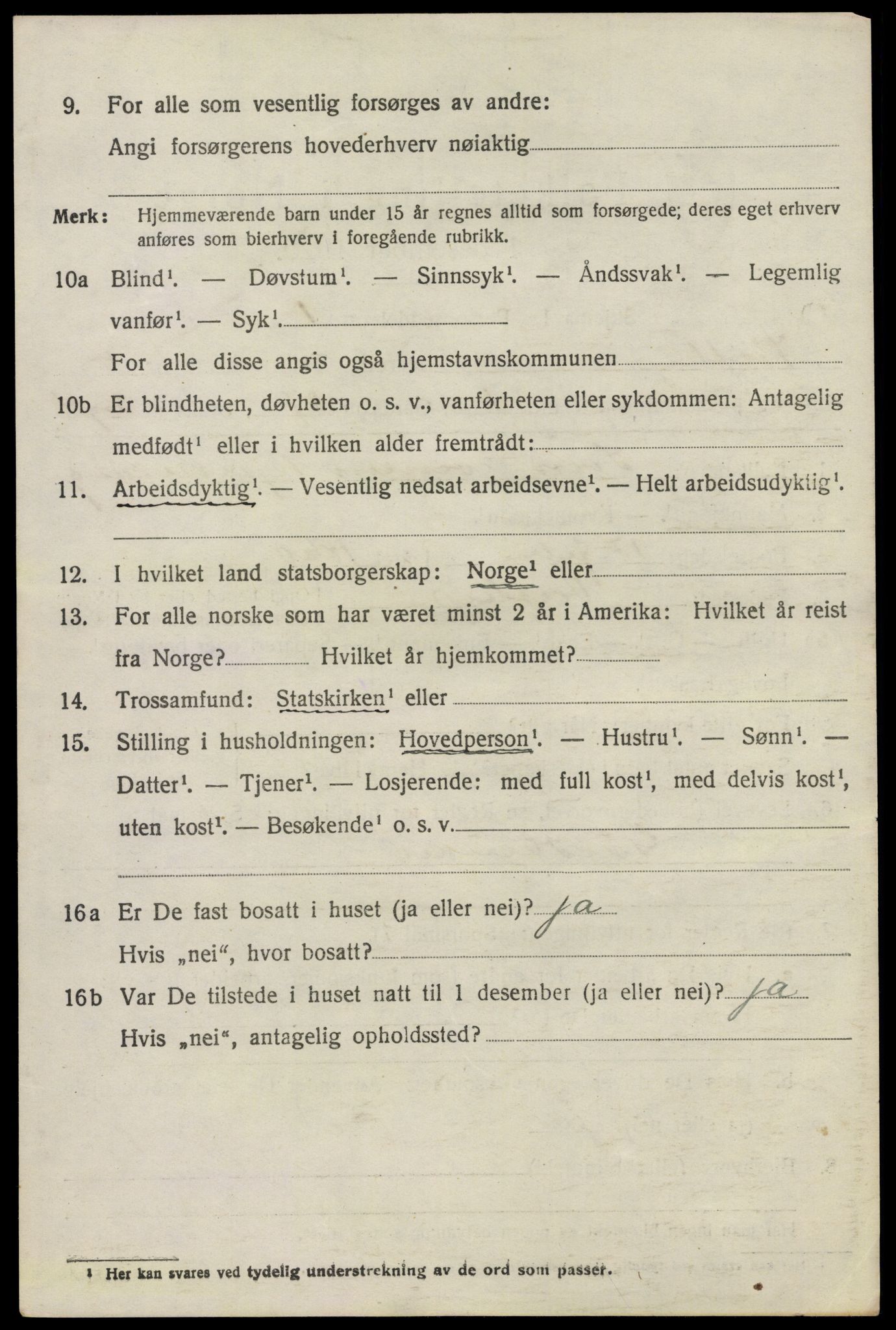 SAO, 1920 census for Vestby, 1920, p. 4470