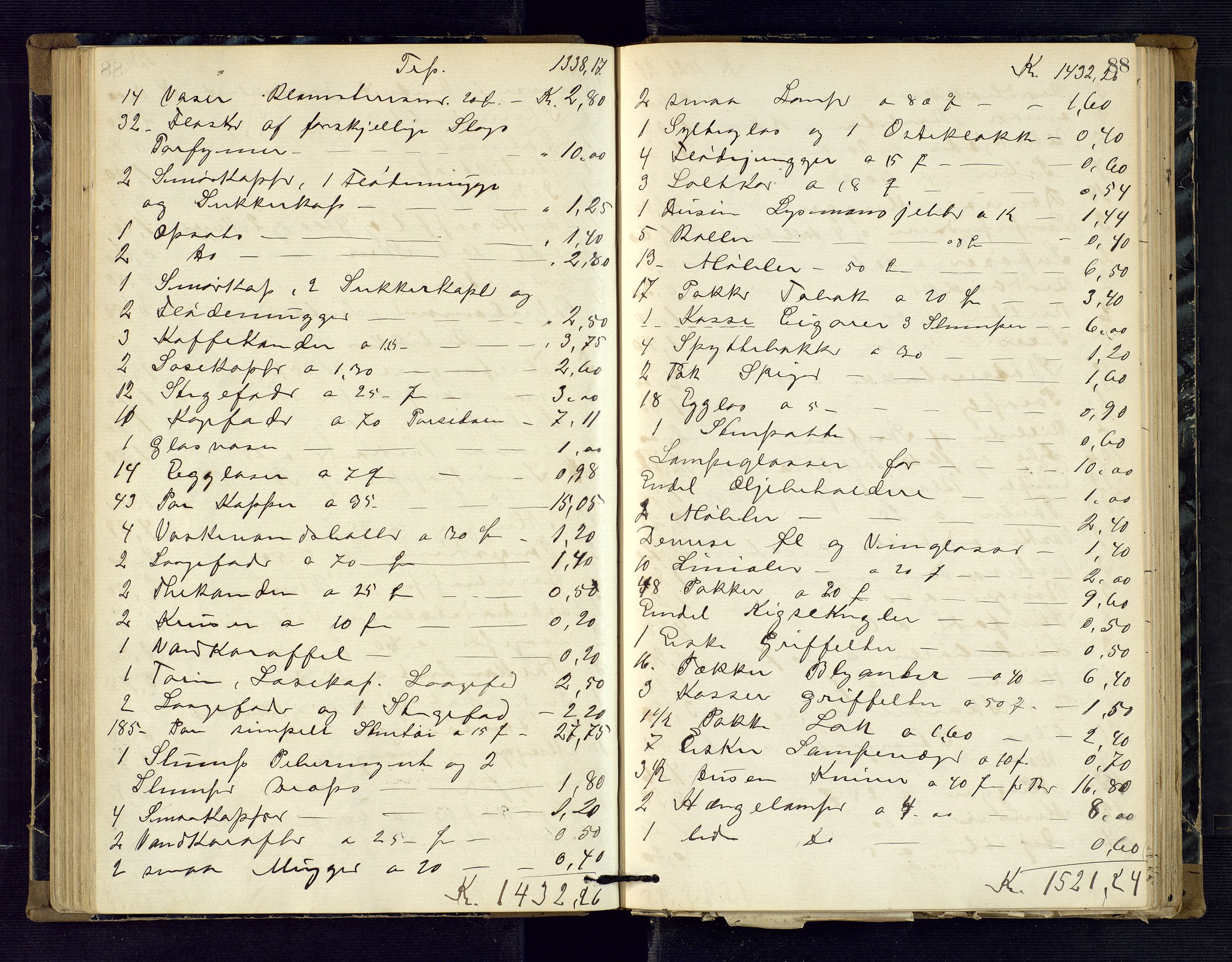 Risør byfogd, AV/SAK-1222-0005/H/Hc/L0004: Skifteprotokoll nr. 3B, 1882-1886, p. 88