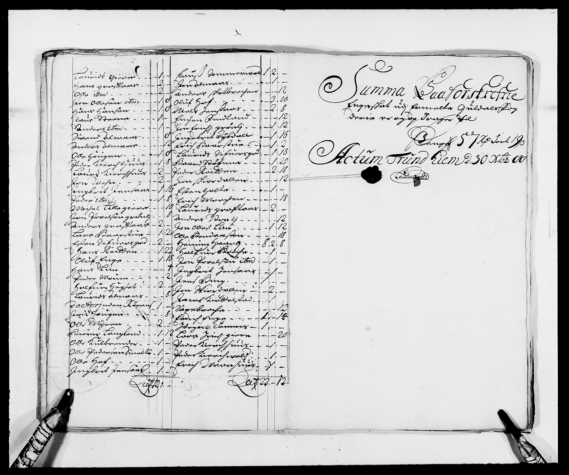 Rentekammeret inntil 1814, Reviderte regnskaper, Fogderegnskap, RA/EA-4092/R59/L3939: Fogderegnskap Gauldal, 1687-1688, p. 201