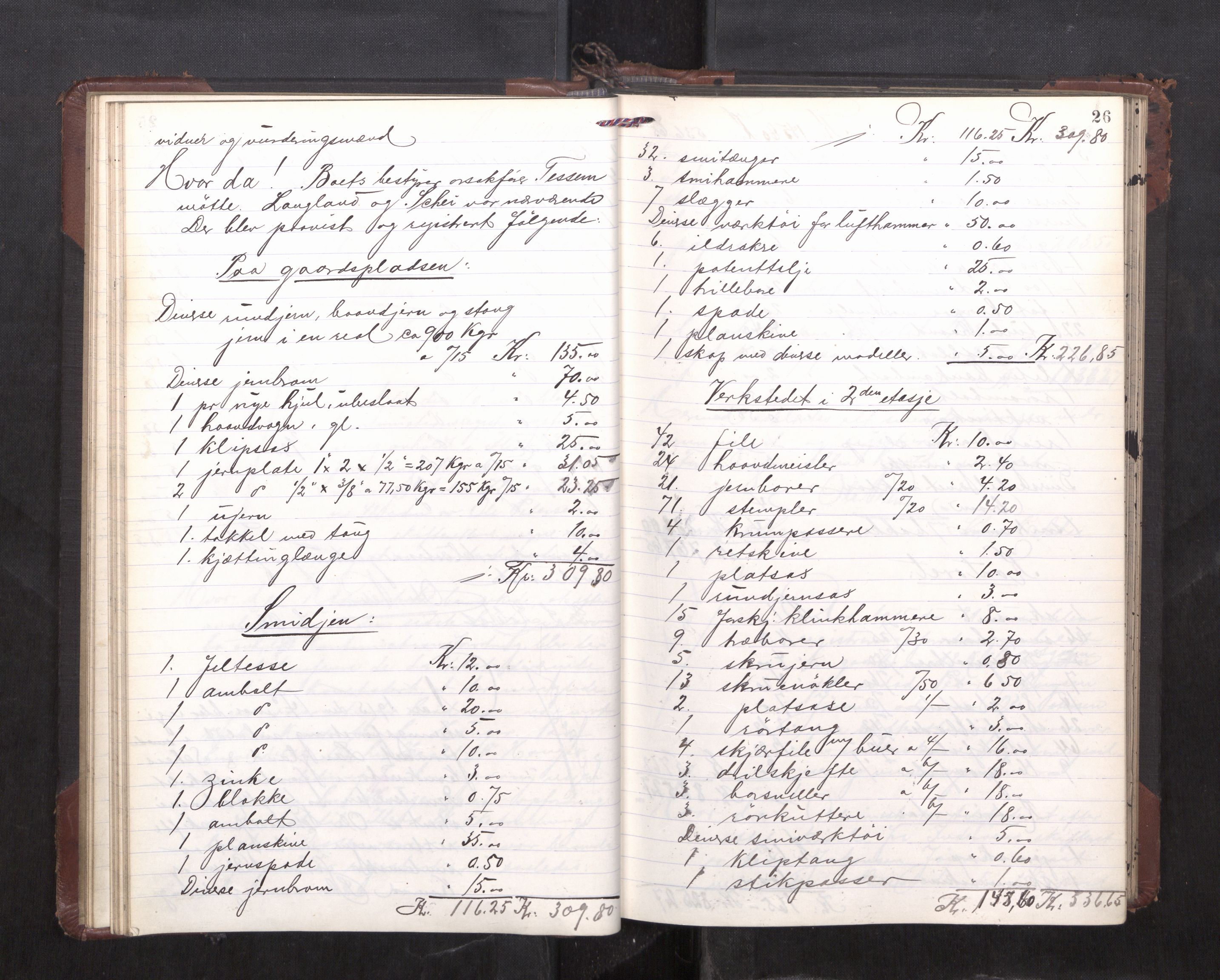 Trondheim byfogd, AV/SAT-A-0003/1/3/3C/L0036: Skifteregistreringsprotokoll - 14/4-24/9. (u/ register), 1915-1918, p. 26