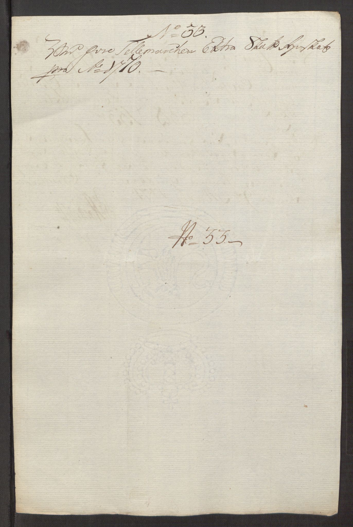 Rentekammeret inntil 1814, Reviderte regnskaper, Fogderegnskap, RA/EA-4092/R38/L2293: Ekstraskatten Øvre Telemark, 1762-1770, p. 509