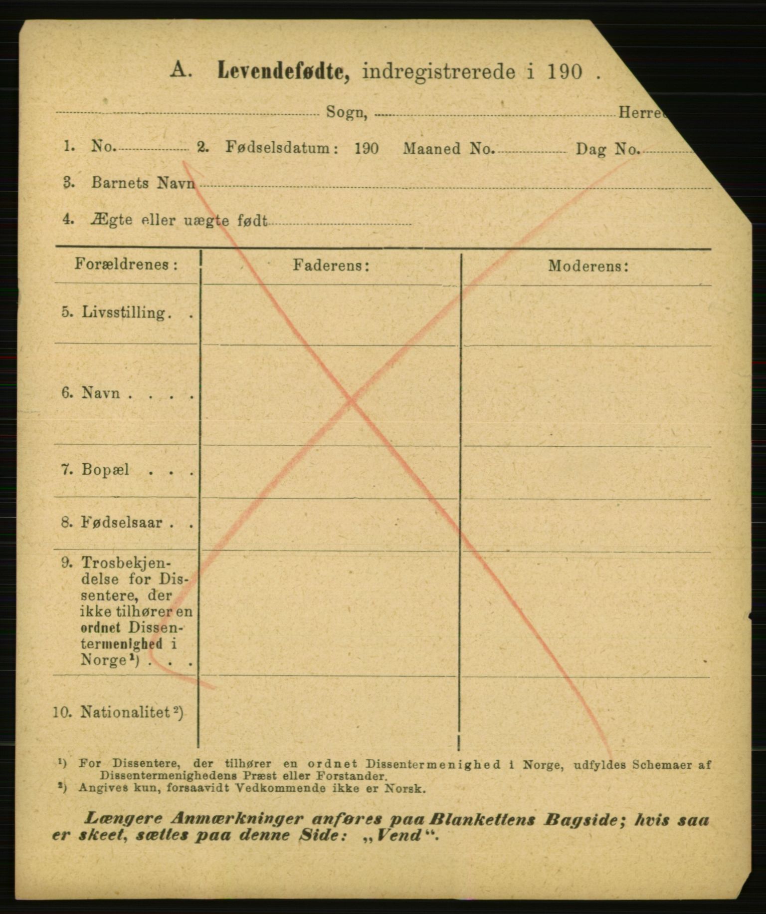 Statistisk sentralbyrå, Sosiodemografiske emner, Befolkning, AV/RA-S-2228/E/L0014: Fødte, gifte, døde dissentere., 1916, p. 2985