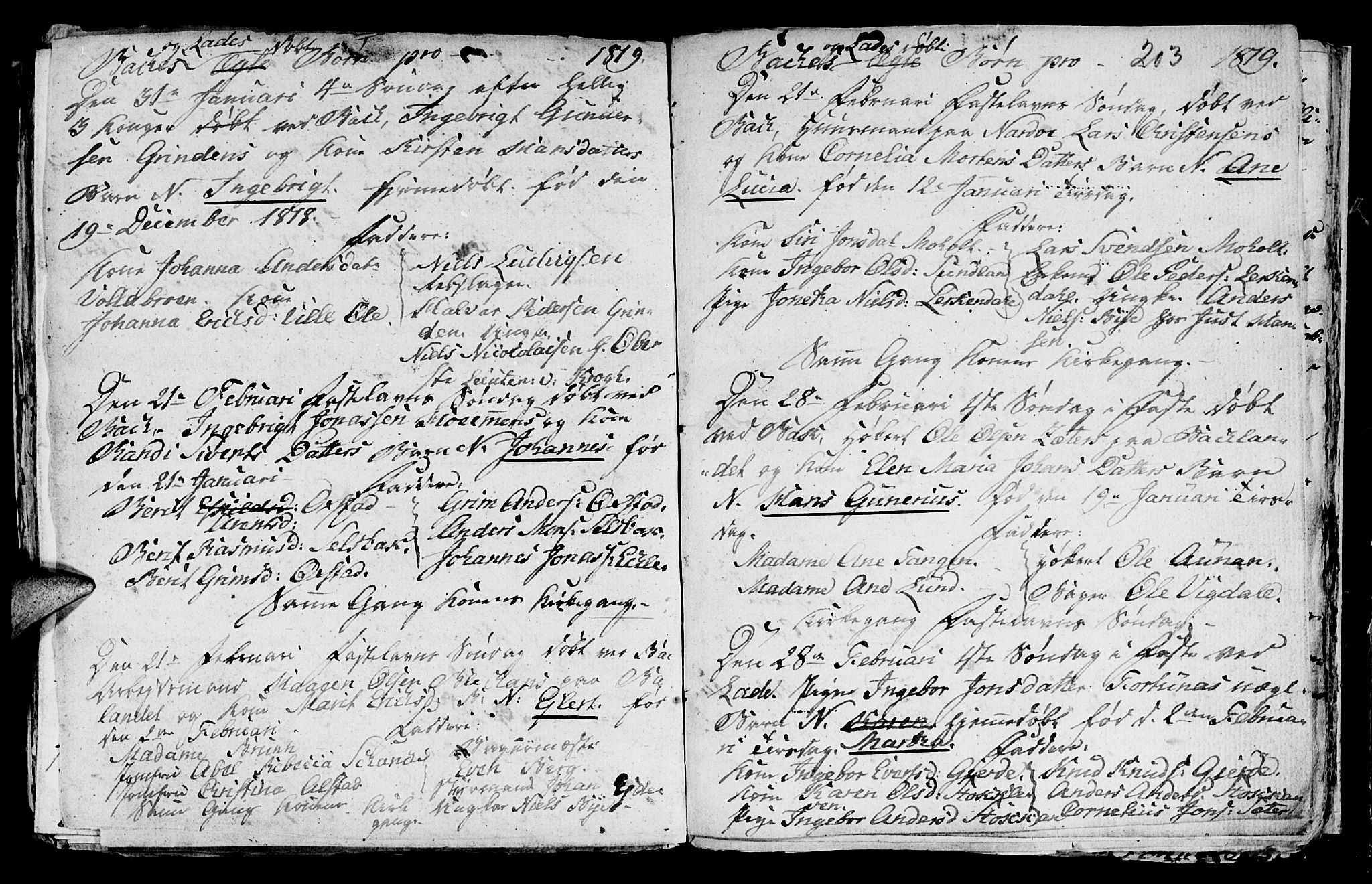 Ministerialprotokoller, klokkerbøker og fødselsregistre - Sør-Trøndelag, SAT/A-1456/604/L0218: Parish register (copy) no. 604C01, 1754-1819, p. 203