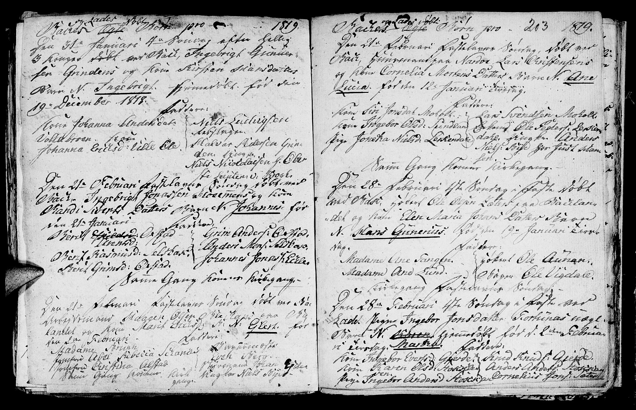 Ministerialprotokoller, klokkerbøker og fødselsregistre - Sør-Trøndelag, AV/SAT-A-1456/604/L0218: Parish register (copy) no. 604C01, 1754-1819, p. 203