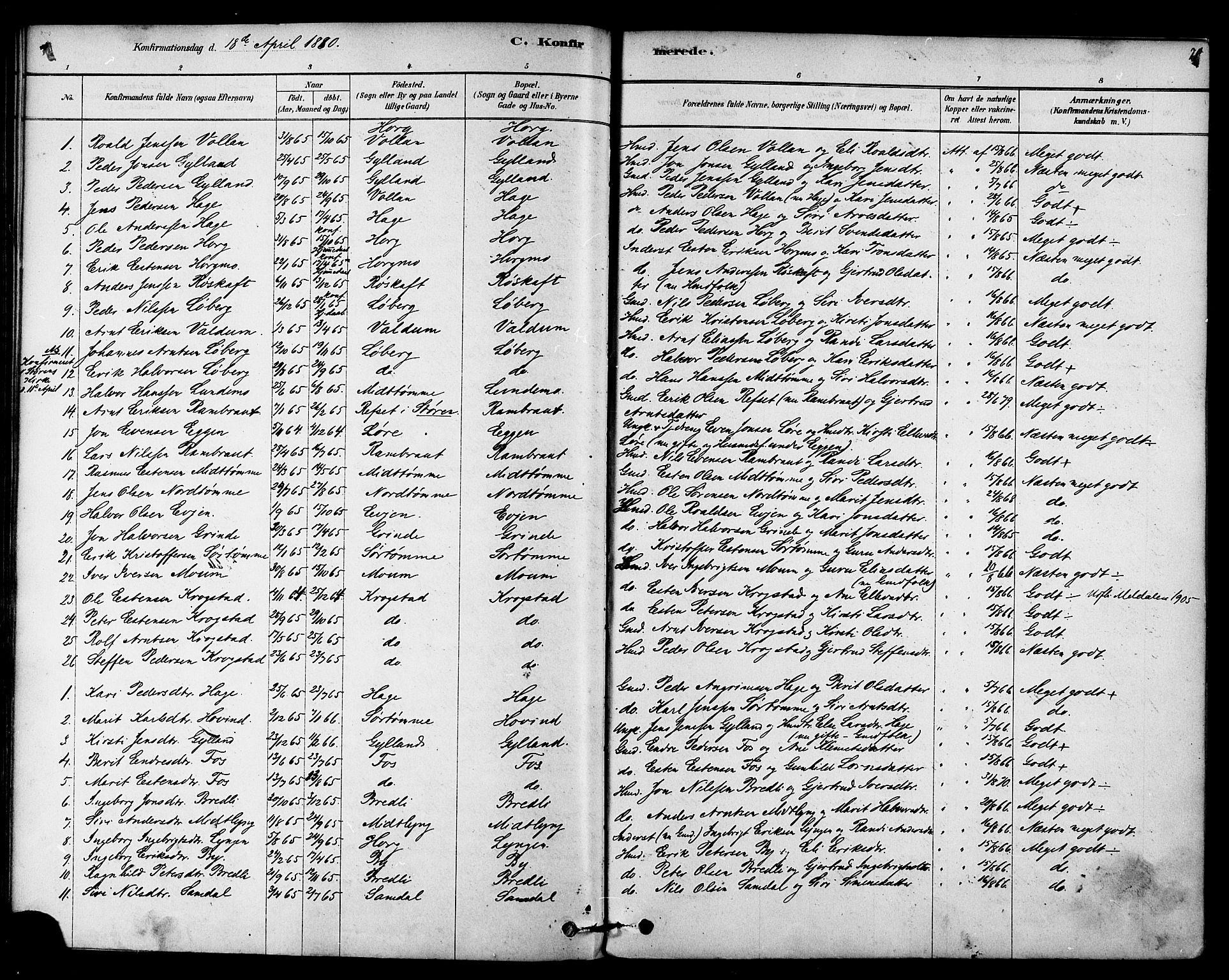 Ministerialprotokoller, klokkerbøker og fødselsregistre - Sør-Trøndelag, SAT/A-1456/692/L1105: Parish register (official) no. 692A05, 1878-1890, p. 75