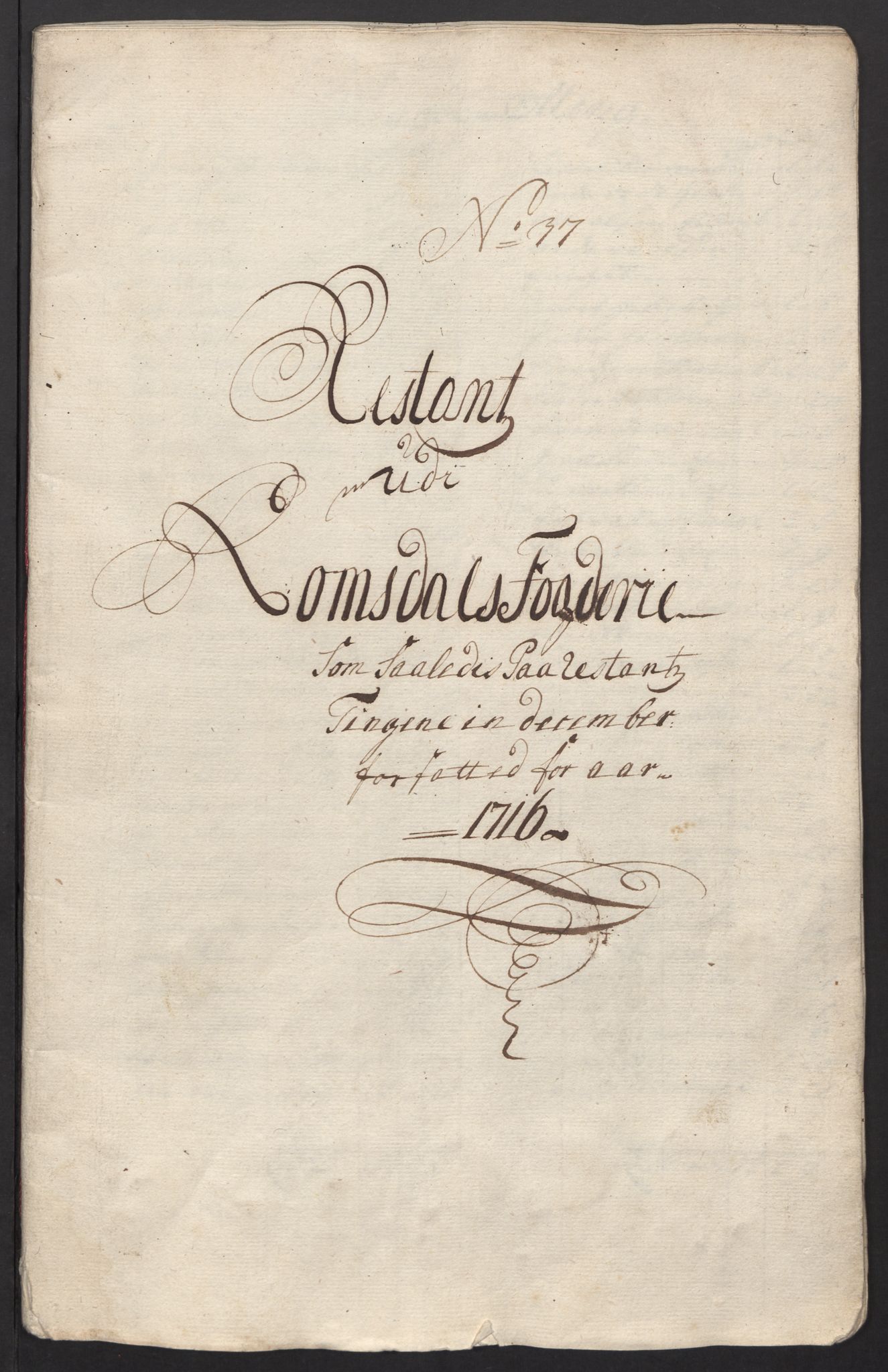Rentekammeret inntil 1814, Reviderte regnskaper, Fogderegnskap, RA/EA-4092/R55/L3663: Fogderegnskap Romsdal, 1715-1716, p. 469