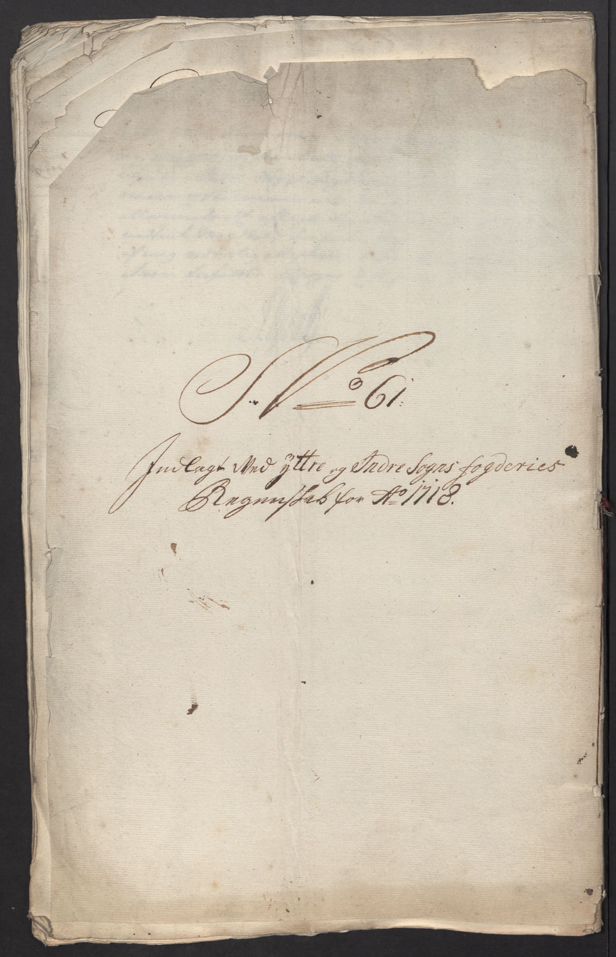 Rentekammeret inntil 1814, Reviderte regnskaper, Fogderegnskap, RA/EA-4092/R52/L3321: Fogderegnskap Sogn, 1717-1718, p. 850