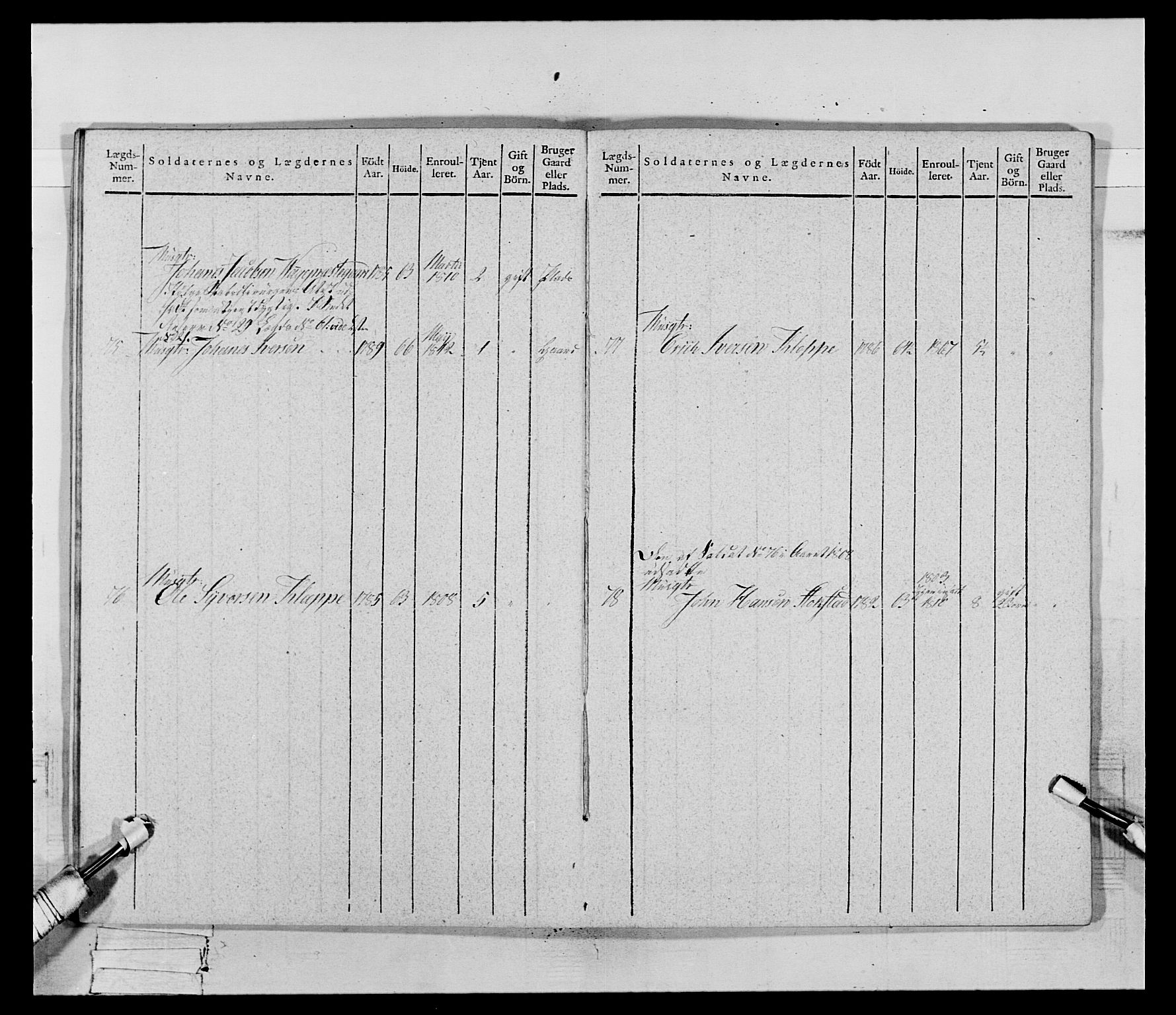 Generalitets- og kommissariatskollegiet, Det kongelige norske kommissariatskollegium, AV/RA-EA-5420/E/Eh/L0069: Opplandske gevorbne infanteriregiment, 1810-1818, p. 491