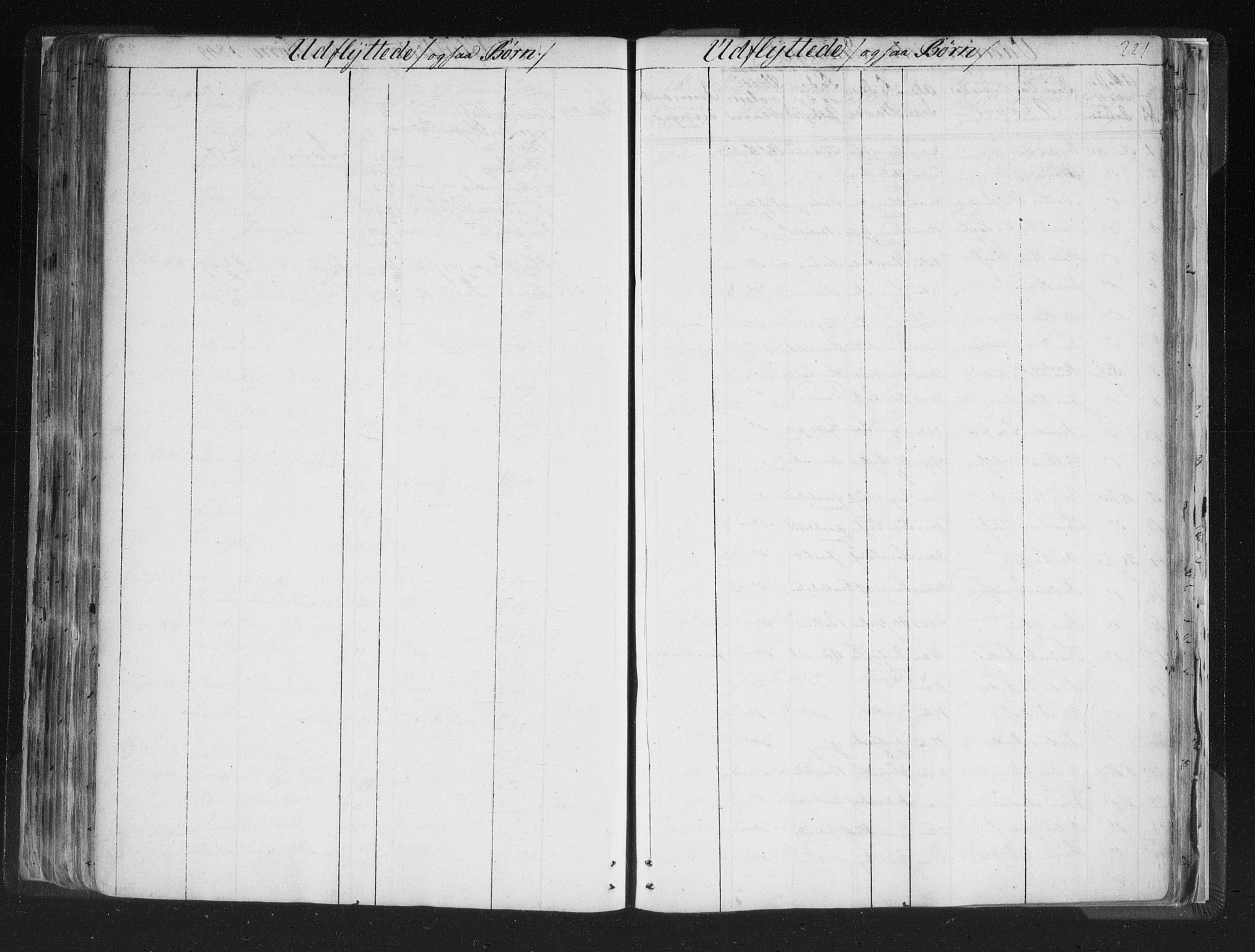 Aremark prestekontor Kirkebøker, AV/SAO-A-10899/F/Fc/L0002: Parish register (official) no. III 2, 1834-1849, p. 221