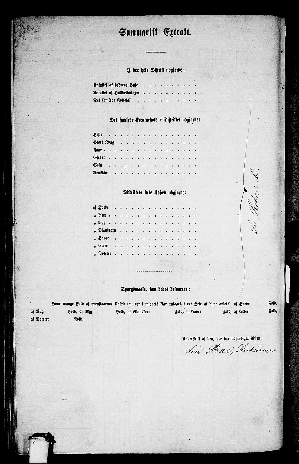 RA, 1865 census for Kvernes, 1865, p. 205