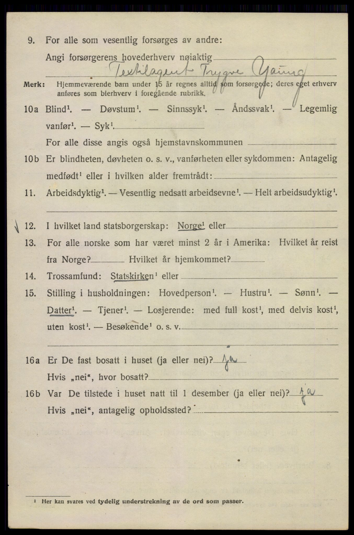 SAO, 1920 census for Kristiania, 1920, p. 573238