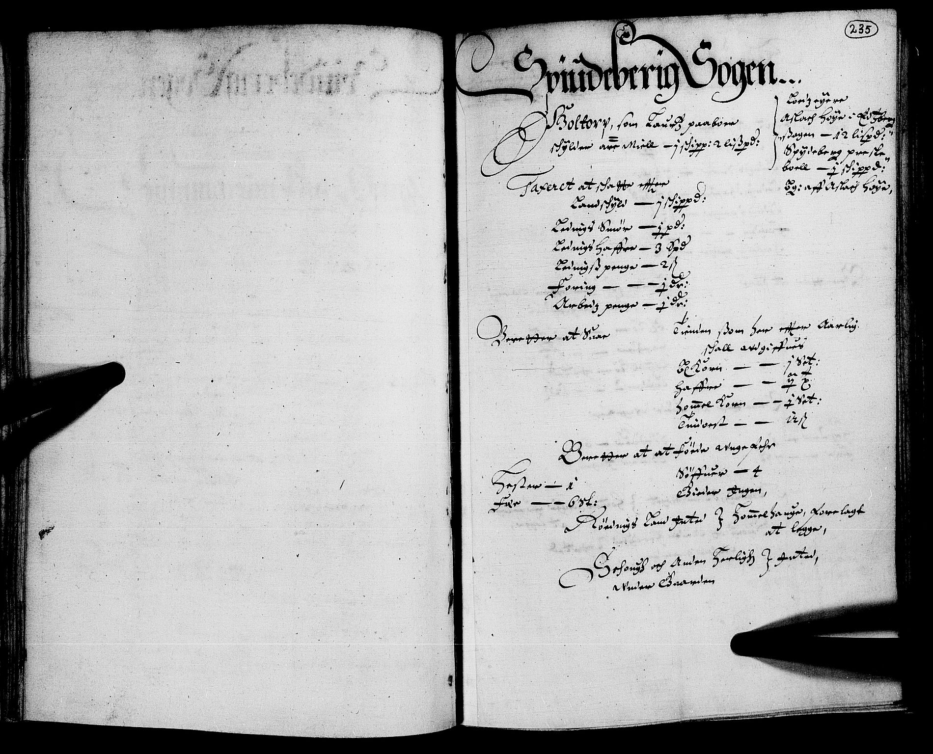 Rentekammeret inntil 1814, Realistisk ordnet avdeling, AV/RA-EA-4070/N/Nb/Nba/L0005: Tune, Veme, Åbygge og Hvaler, 2. del, 1667, p. 234b-235a