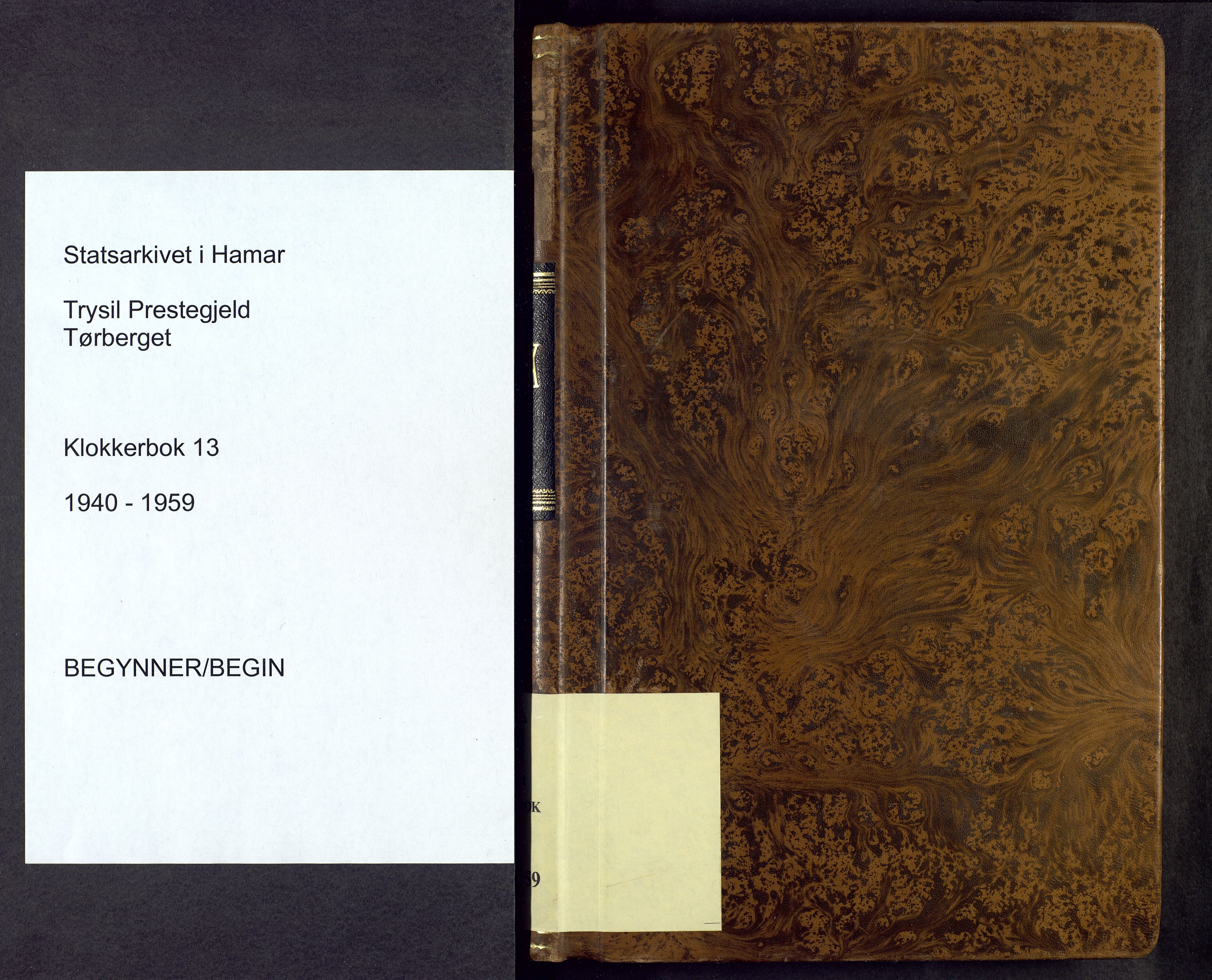 Trysil prestekontor, AV/SAH-PREST-046/H/Ha/Hab/L0013: Parish register (copy) no. 13, 1940-1959