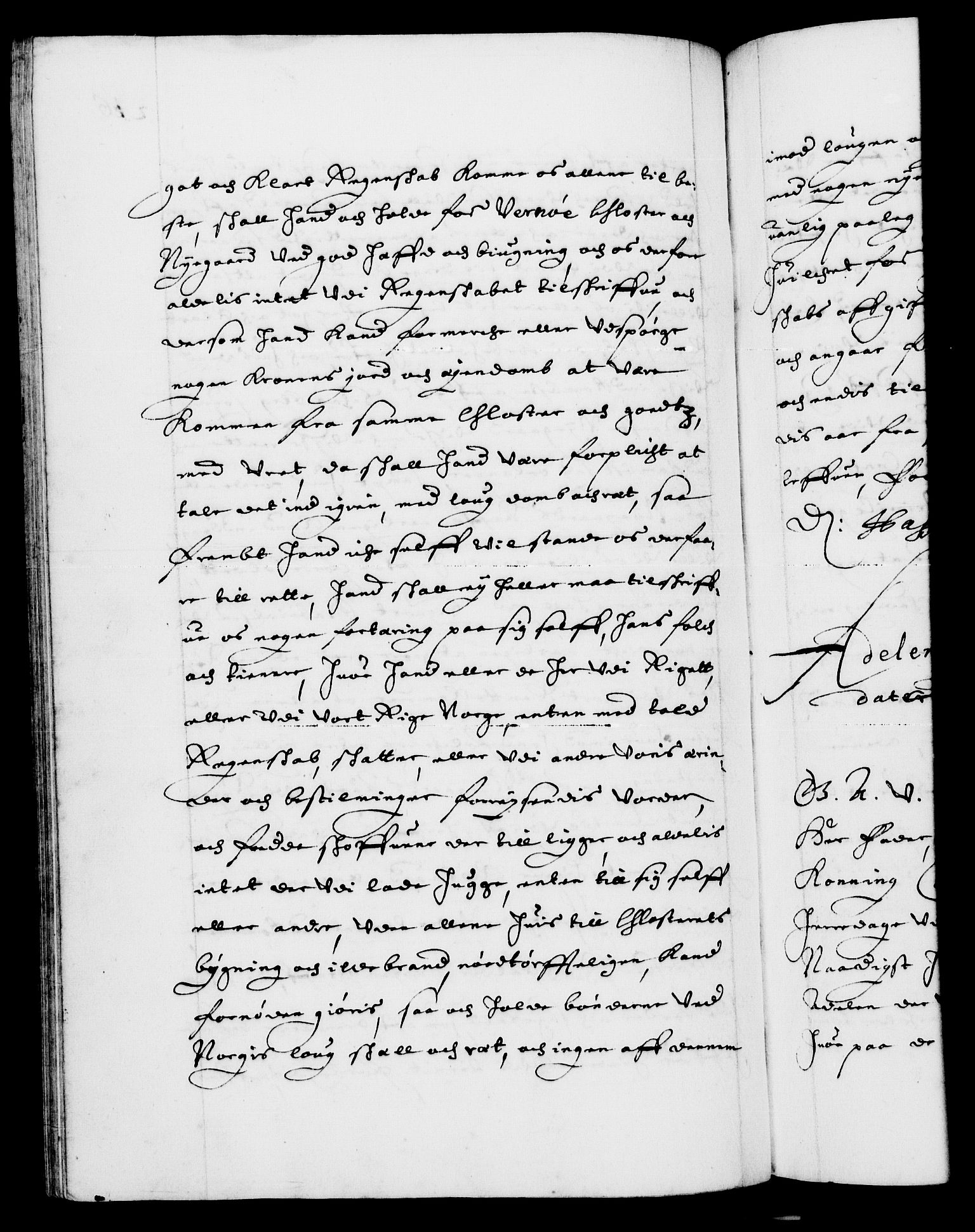Danske Kanselli 1572-1799, RA/EA-3023/F/Fc/Fca/Fcaa/L0007: Norske registre (mikrofilm), 1648-1650, p. 216b
