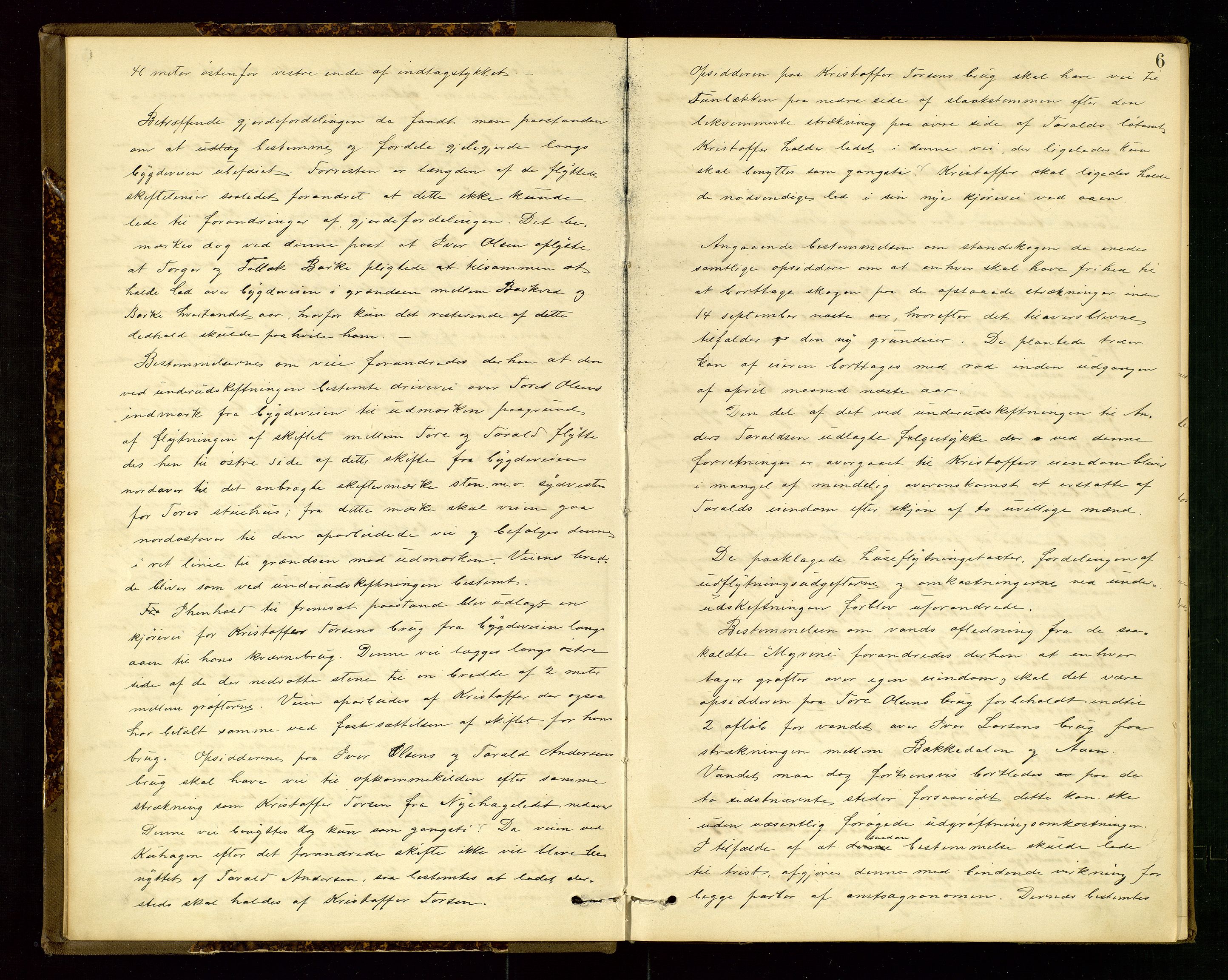 Rogaland jordskifterett, AV/SAST-A-102426/Oa/L0056: Forhandlingsprotokoll, 1884-1908, p. 6
