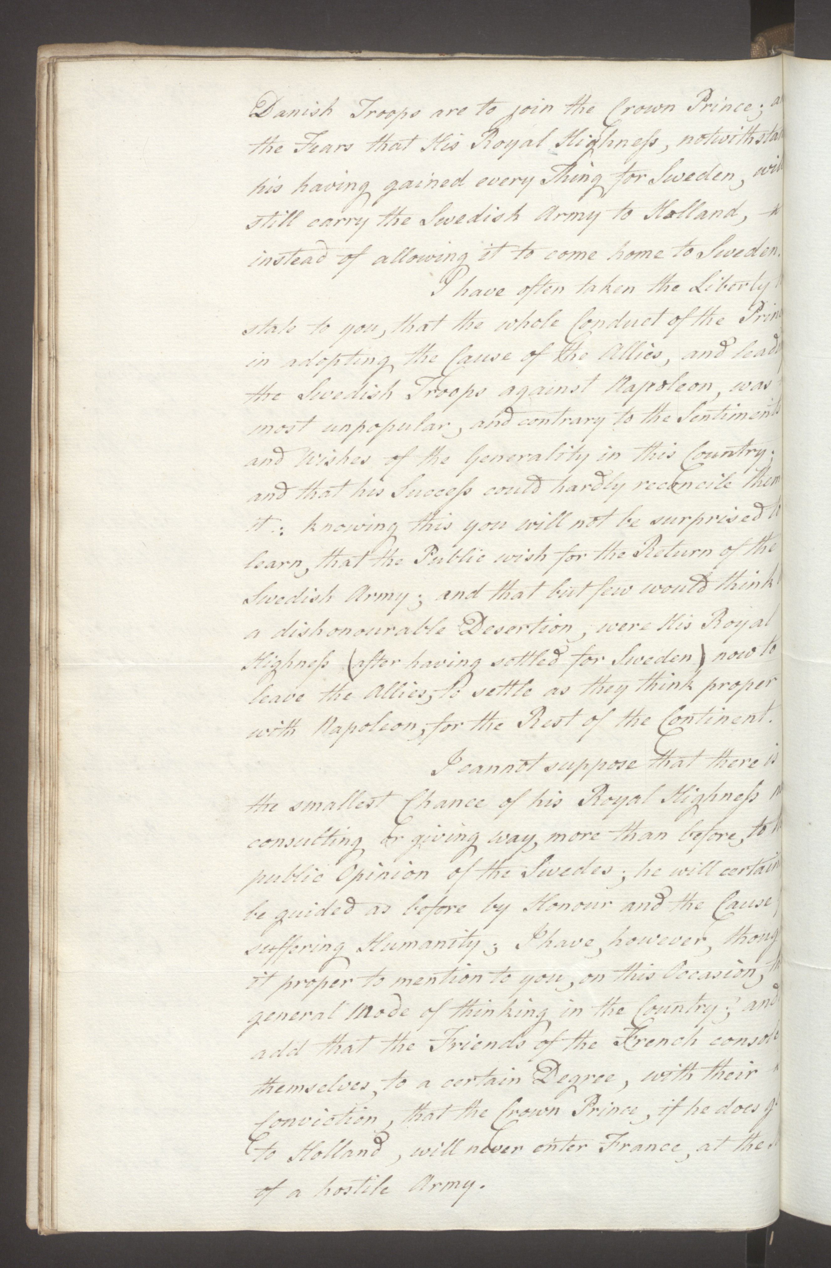 Foreign Office*, UKA/-/FO 38/16: Sir C. Gordon. Reports from Malmö, Jonkoping, and Helsingborg, 1814, p. 15