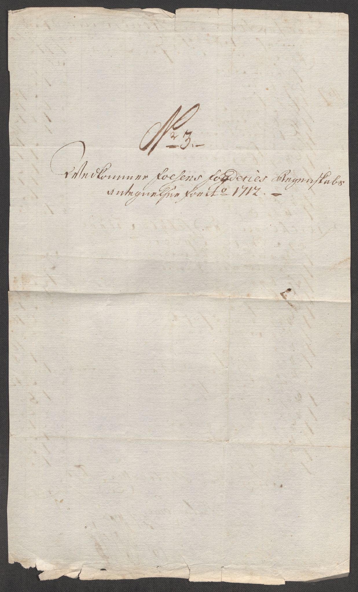 Rentekammeret inntil 1814, Reviderte regnskaper, Fogderegnskap, AV/RA-EA-4092/R57/L3861: Fogderegnskap Fosen, 1712-1713, p. 239