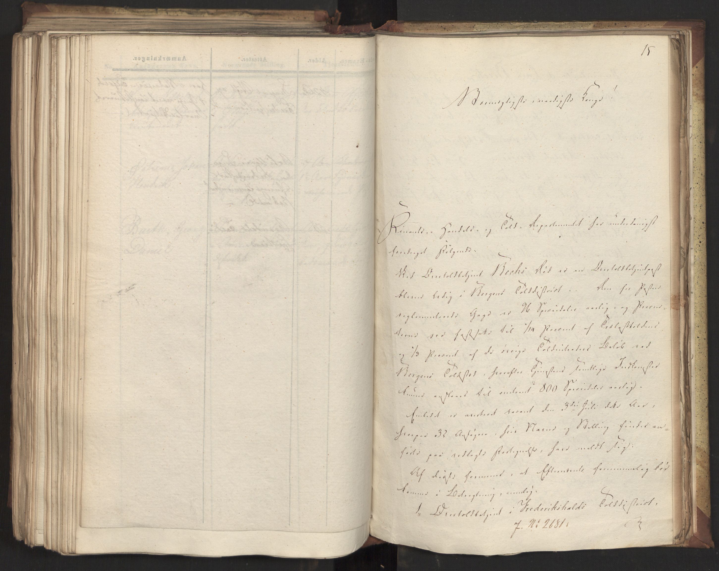 Statsrådsavdelingen i Stockholm, AV/RA-S-1003/D/Da/L0080: Regjeringsinnstillinger nr. 2550-2699, 1832, p. 423