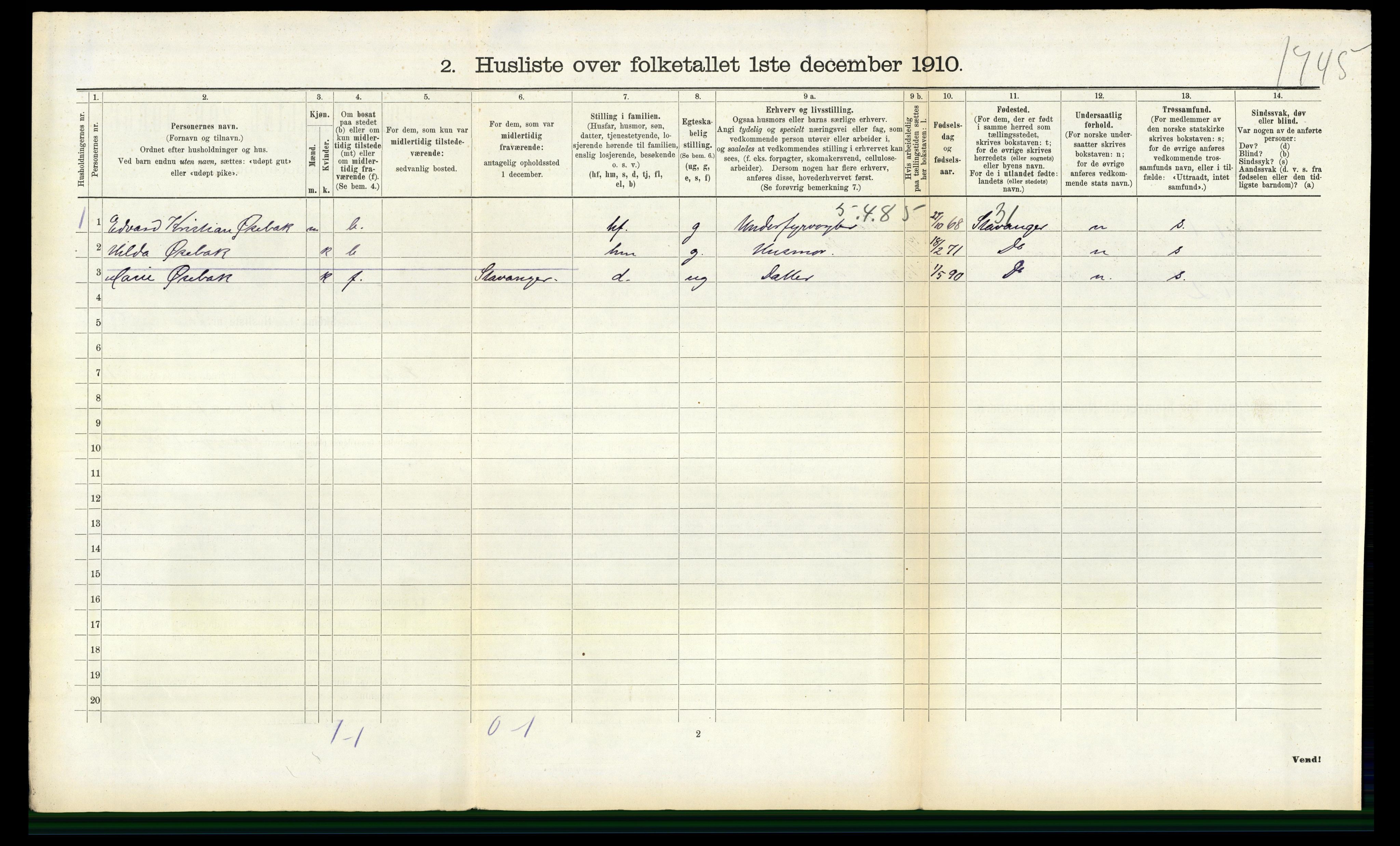 RA, 1910 census for Halse og Harkmark, 1910, p. 1247