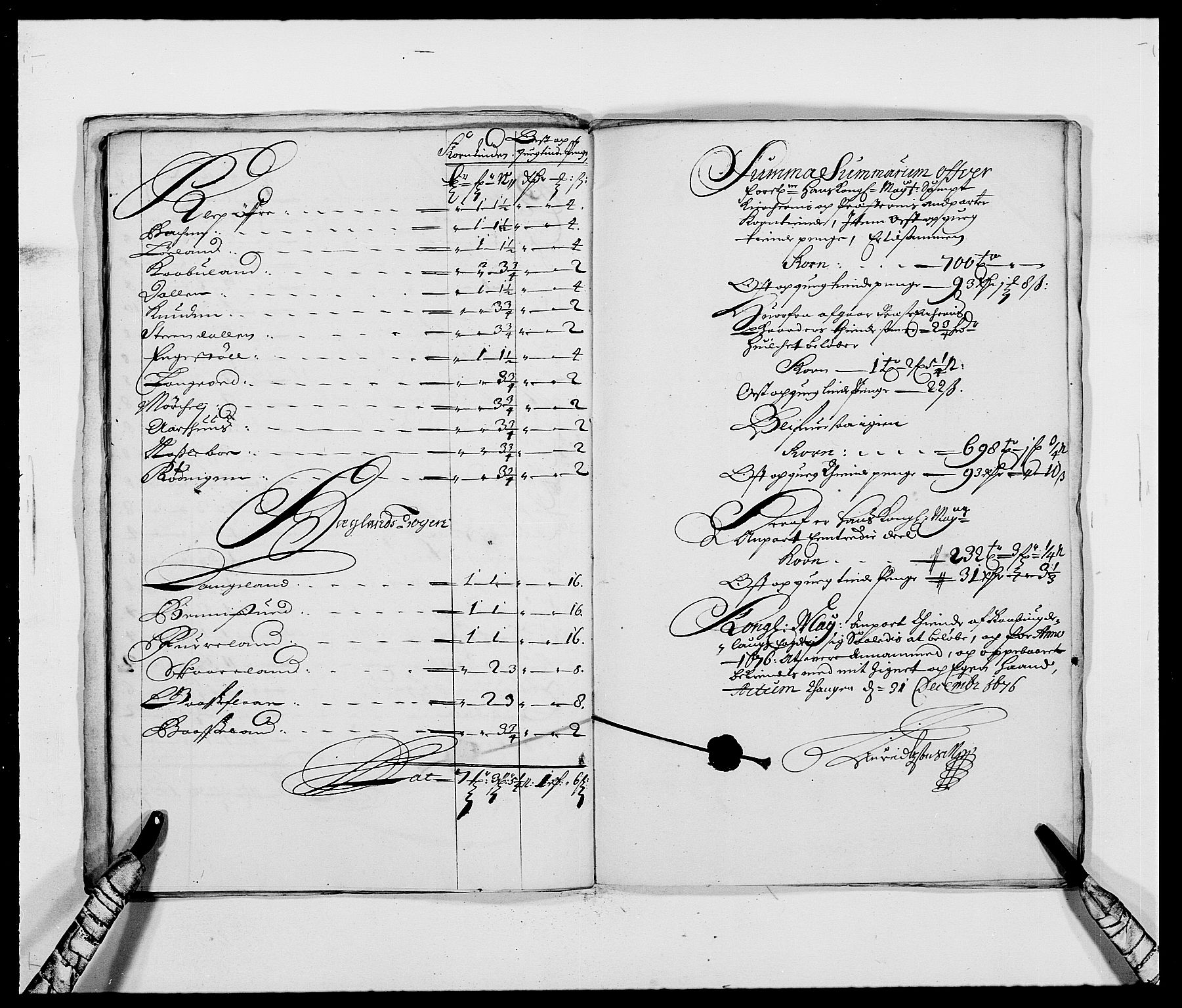 Rentekammeret inntil 1814, Reviderte regnskaper, Fogderegnskap, RA/EA-4092/R40/L2434: Fogderegnskap Råbyggelag, 1675-1676, p. 287