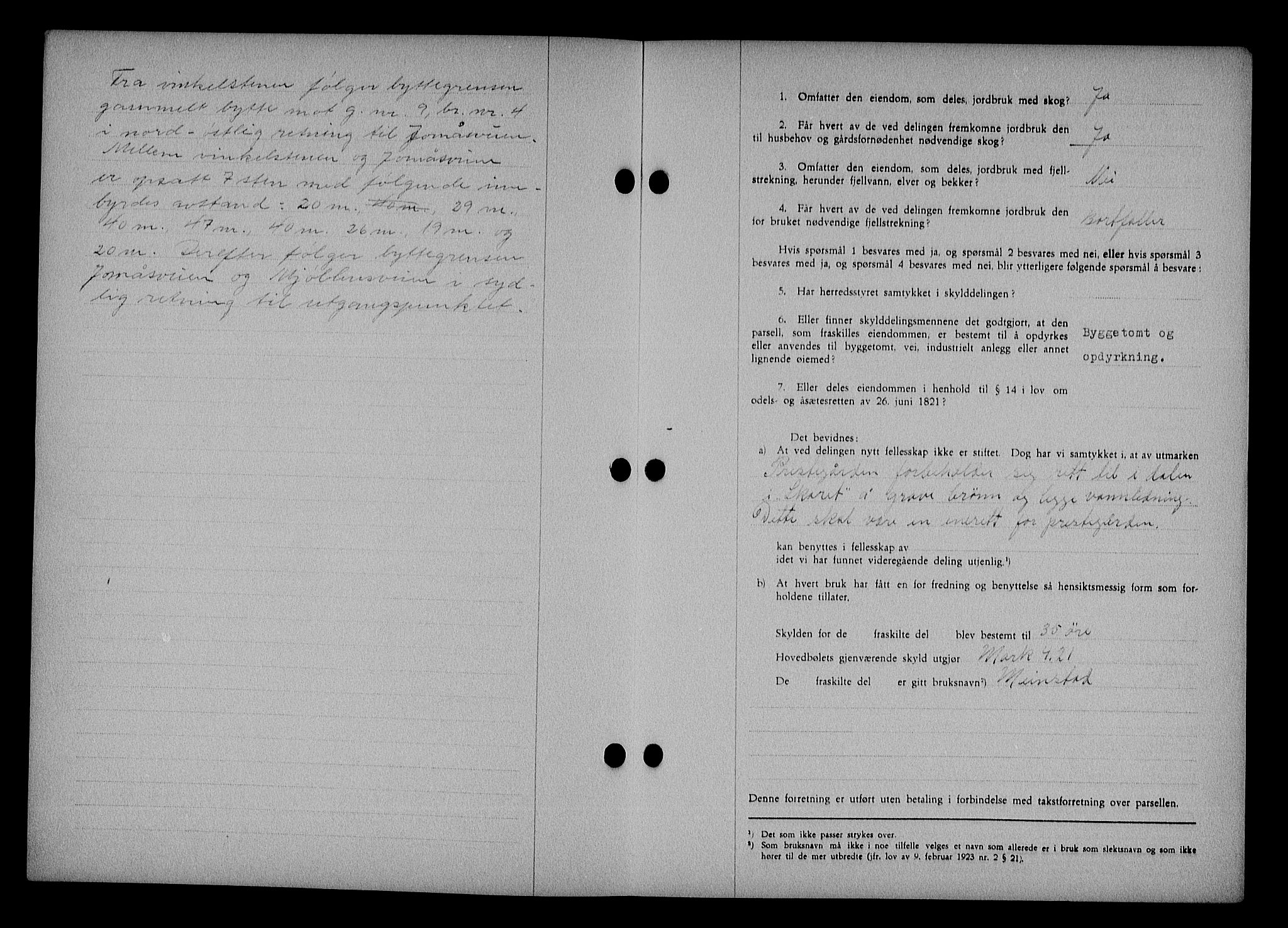 Nedenes sorenskriveri, AV/SAK-1221-0006/G/Gb/Gba/L0044: Mortgage book no. 40, 1937-1938, Diary no: : 1110/1937