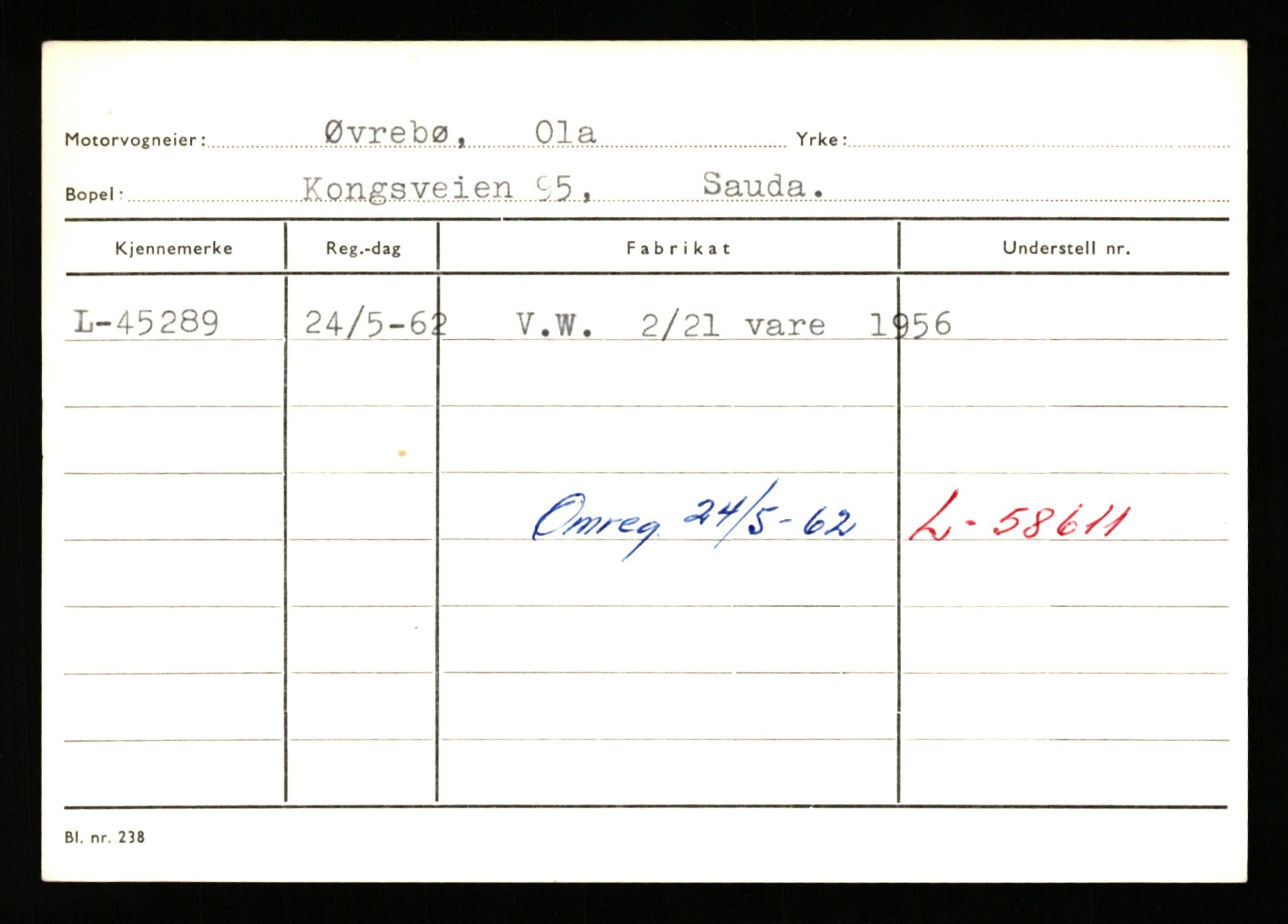 Stavanger trafikkstasjon, SAST/A-101942/0/G/L0006: Registreringsnummer: 34250 - 49007, 1930-1971, p. 2826