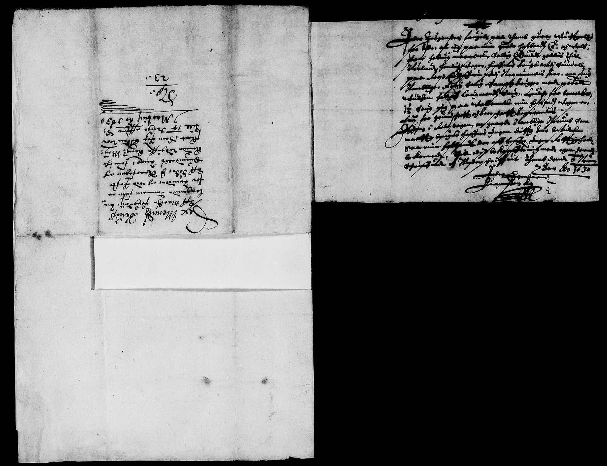 Rentekammeret inntil 1814, Reviderte regnskaper, Lensregnskaper, AV/RA-EA-5023/R/Rb/Rba/L0102: Akershus len, 1630