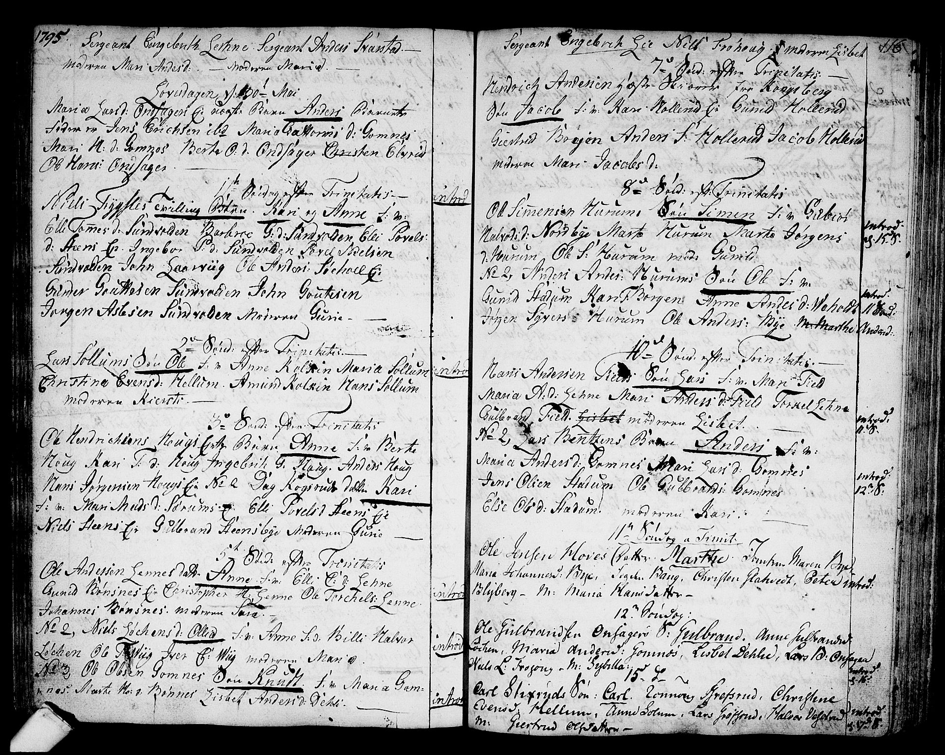 Hole kirkebøker, AV/SAKO-A-228/F/Fa/L0002: Parish register (official) no. I 2, 1766-1814, p. 116