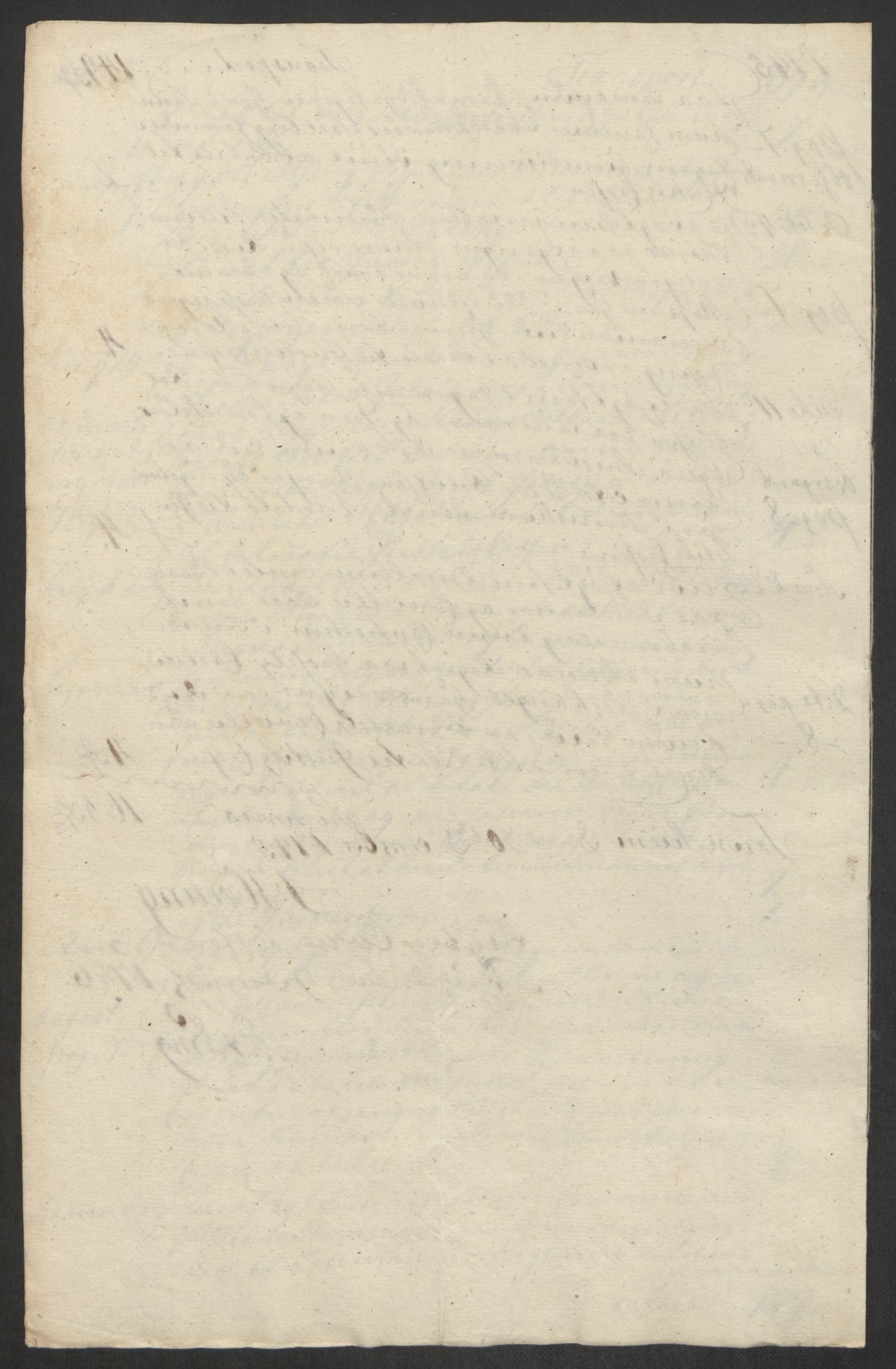 Rentekammeret inntil 1814, Reviderte regnskaper, Byregnskaper, RA/EA-4066/R/Rs/L0541: [S22] Sikt og sakefall, 1743-1746, p. 297