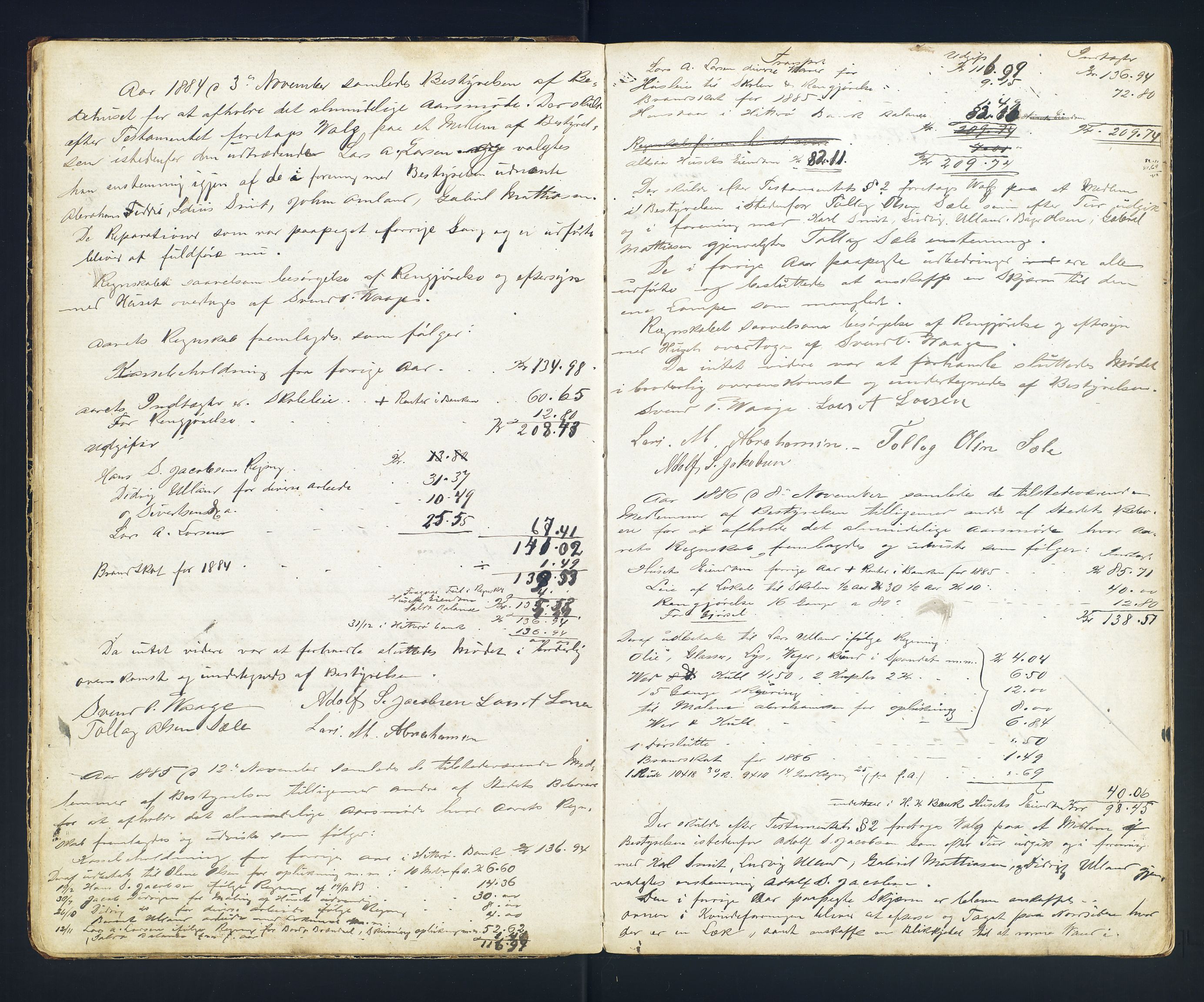 Krågedal bedehus, Hidra, AV/SAK-FLK-084/A/L0001: Møteprotokoll, 1862-2007